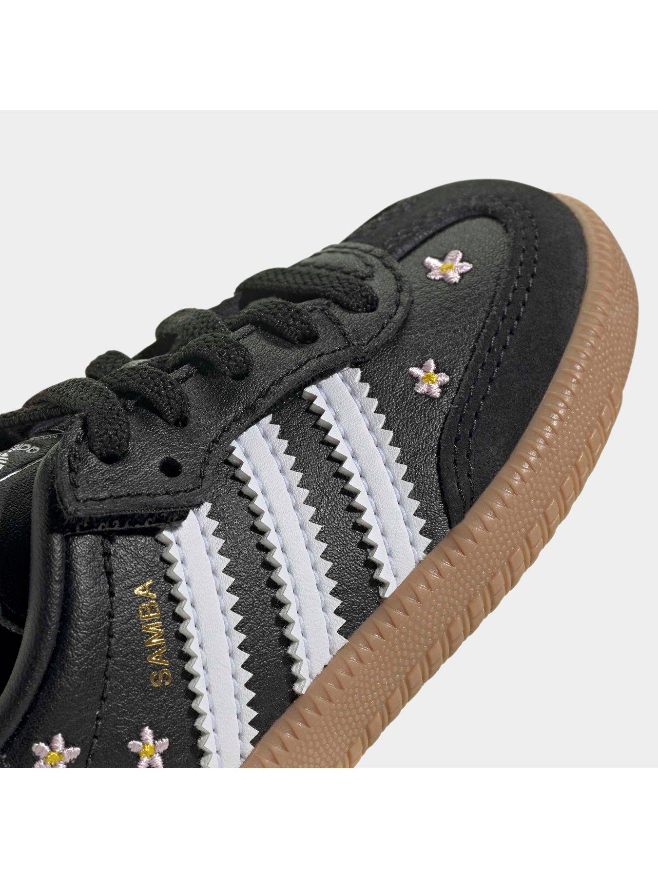 Image 6 of 7 of adidas Originals Infant Girls Samba Og Trainers - Black
