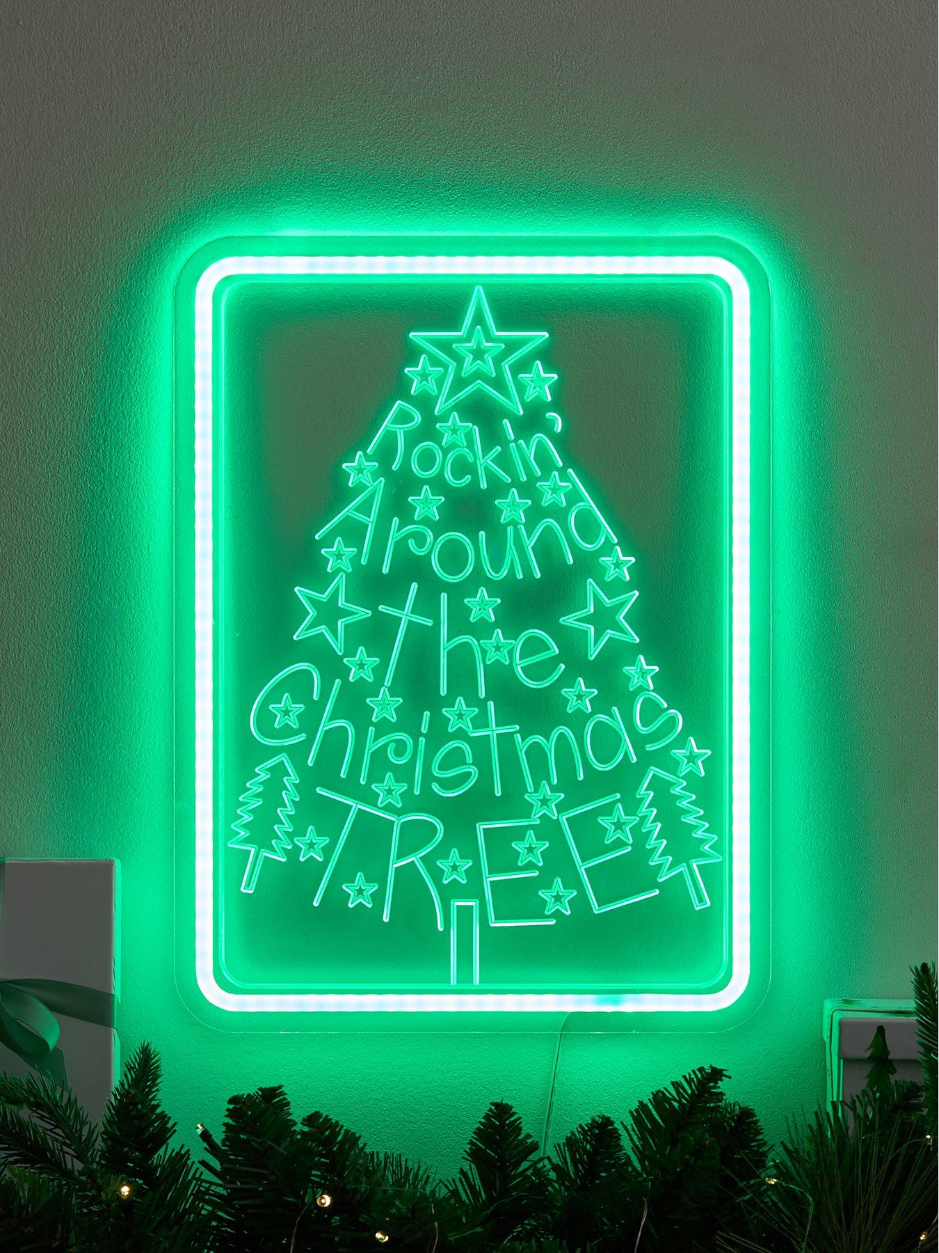 Three Kings Neonesque Rockin' Tree Room Light
