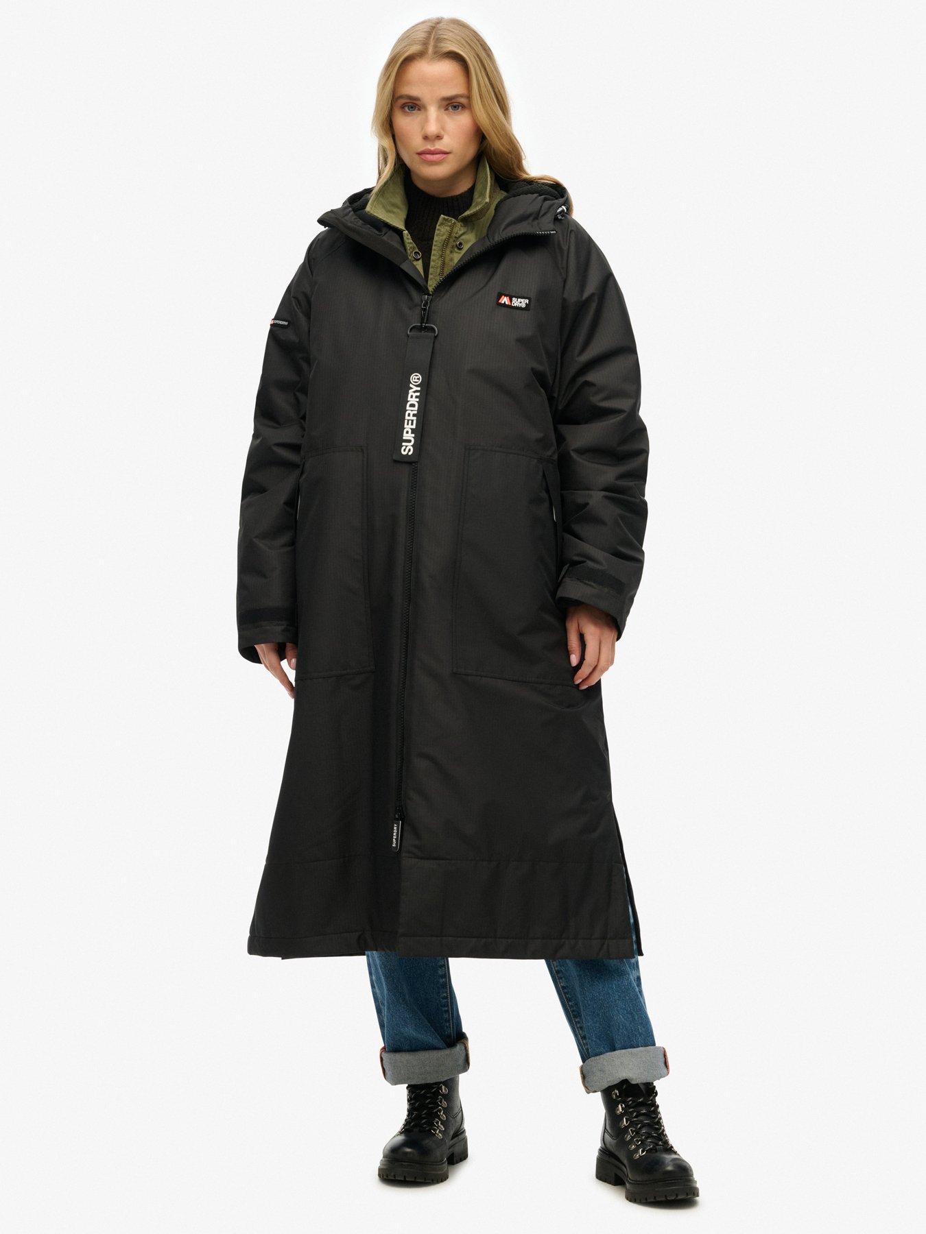 Superdry Hooded Robe - Black | Very