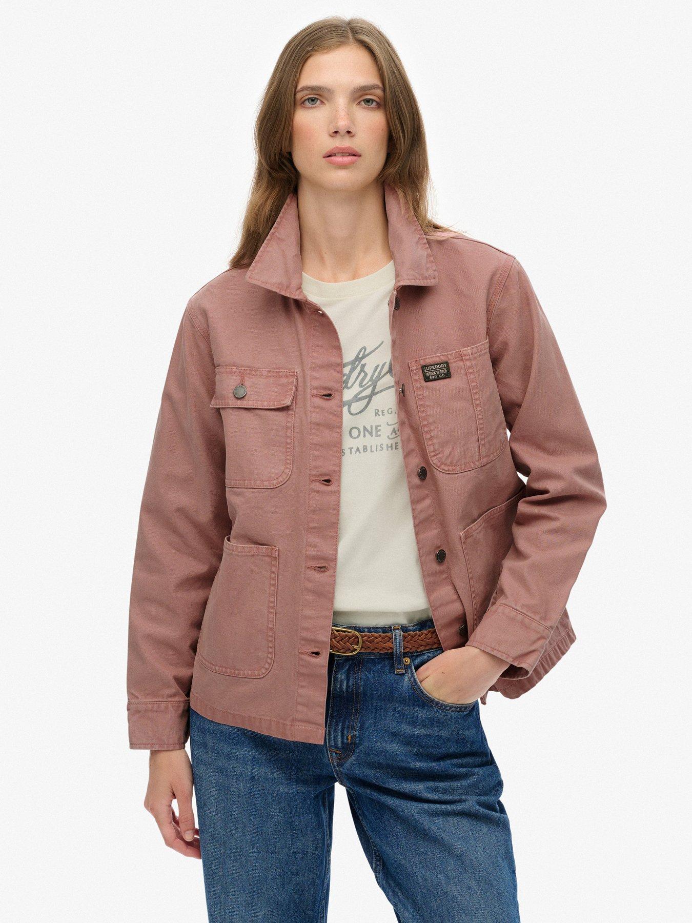 Superdry Chore Jacket - Pink
