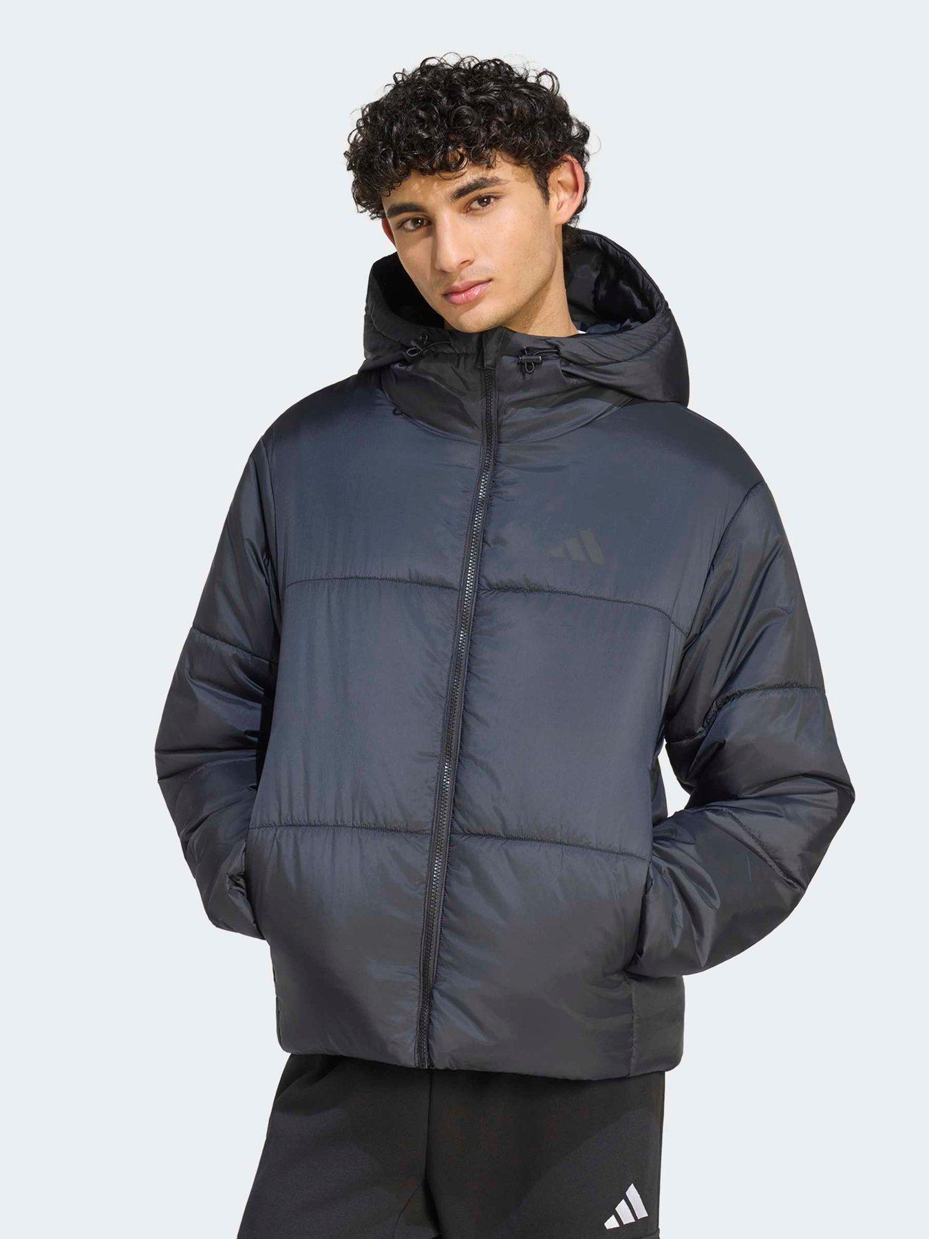 adidas Sportswear Mens Essentials Insulated Puffer Jacket - Black