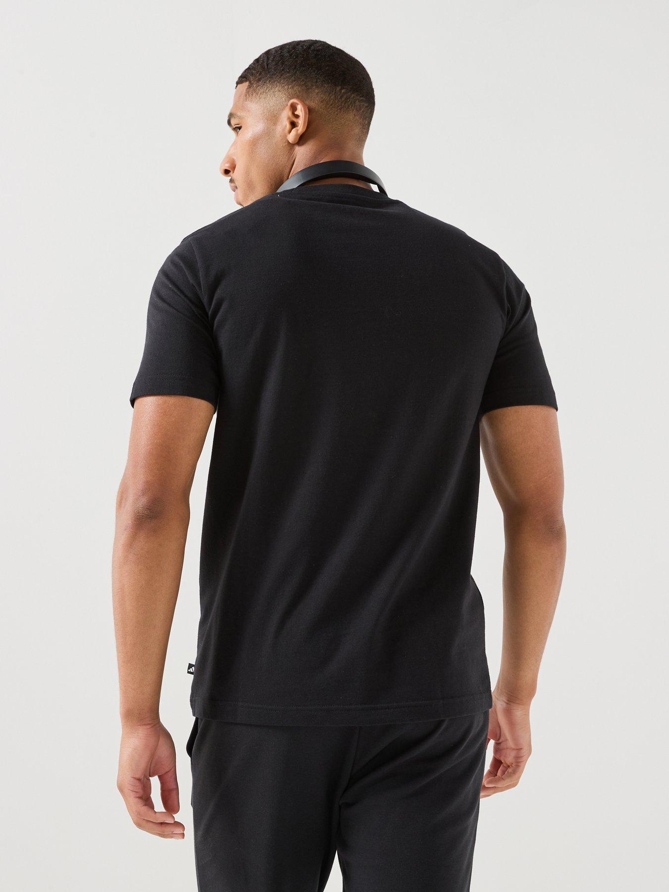 Image 2 of 4 of adidas Sportswear Mens Graphic Tee - Black