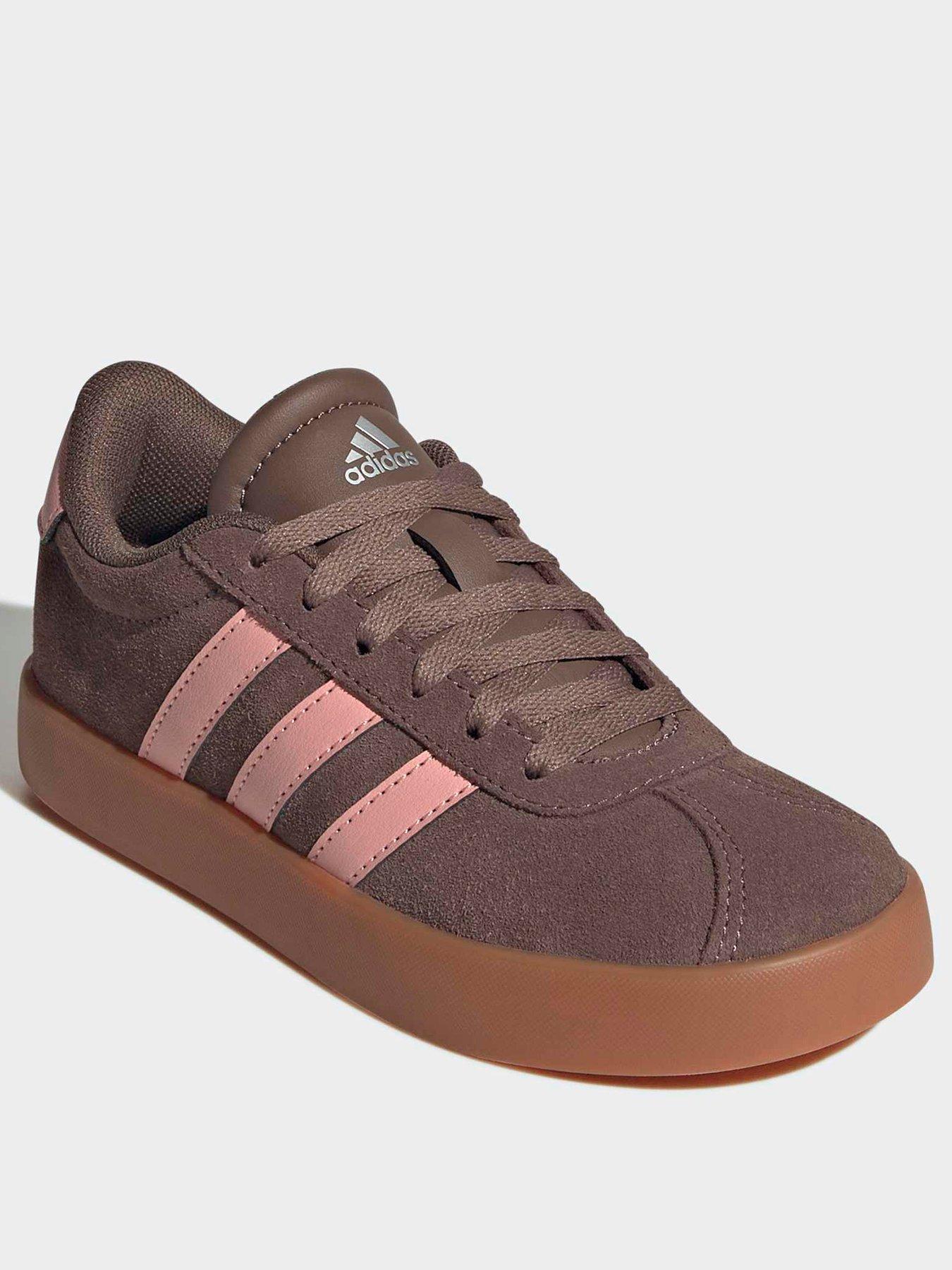 Image 2 of 7 of adidas Sportswear Kids Vl Court 3.0 Trainers - Brown