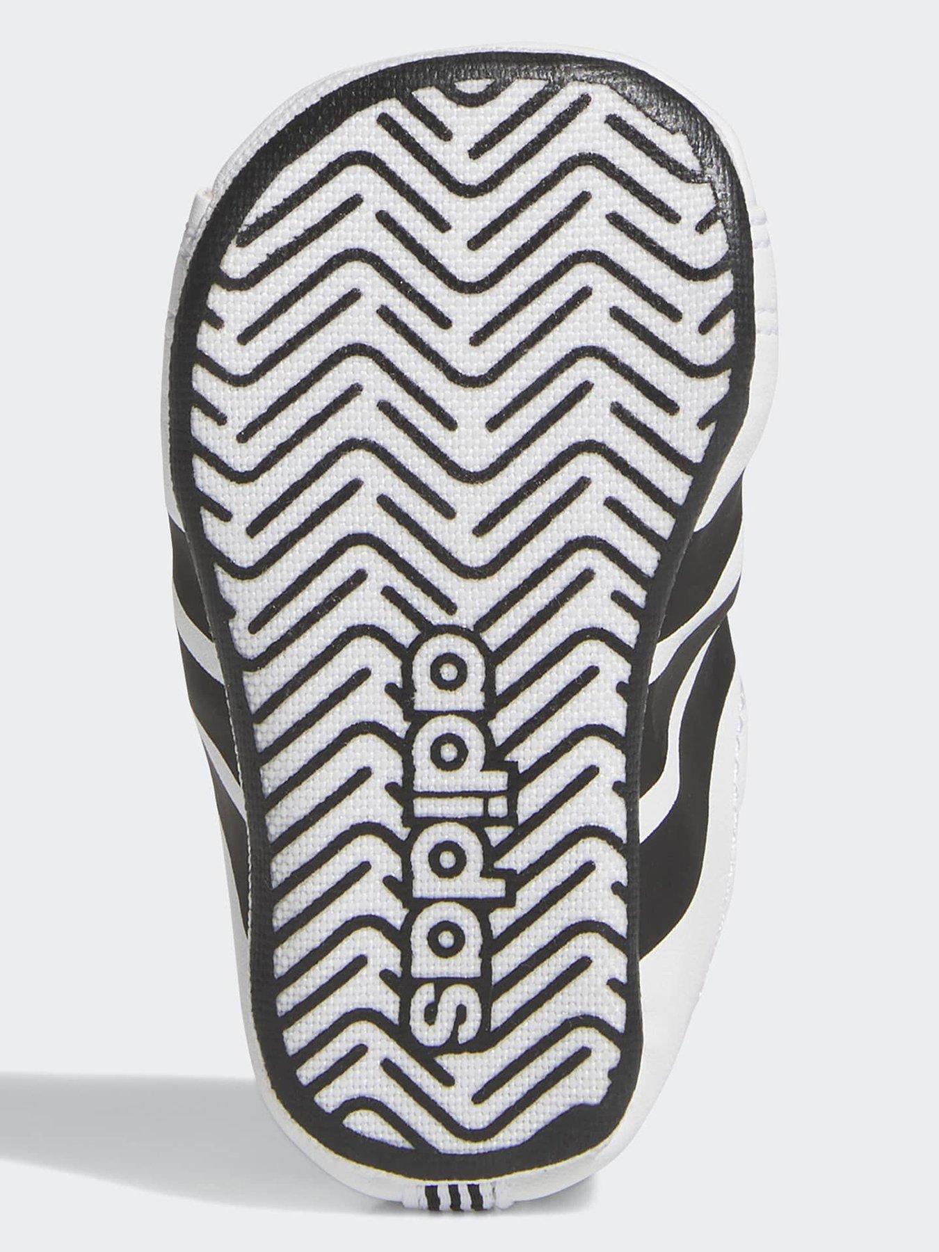 Image 5 of 7 of adidas Sportswear Infant Grand Court Crib - White