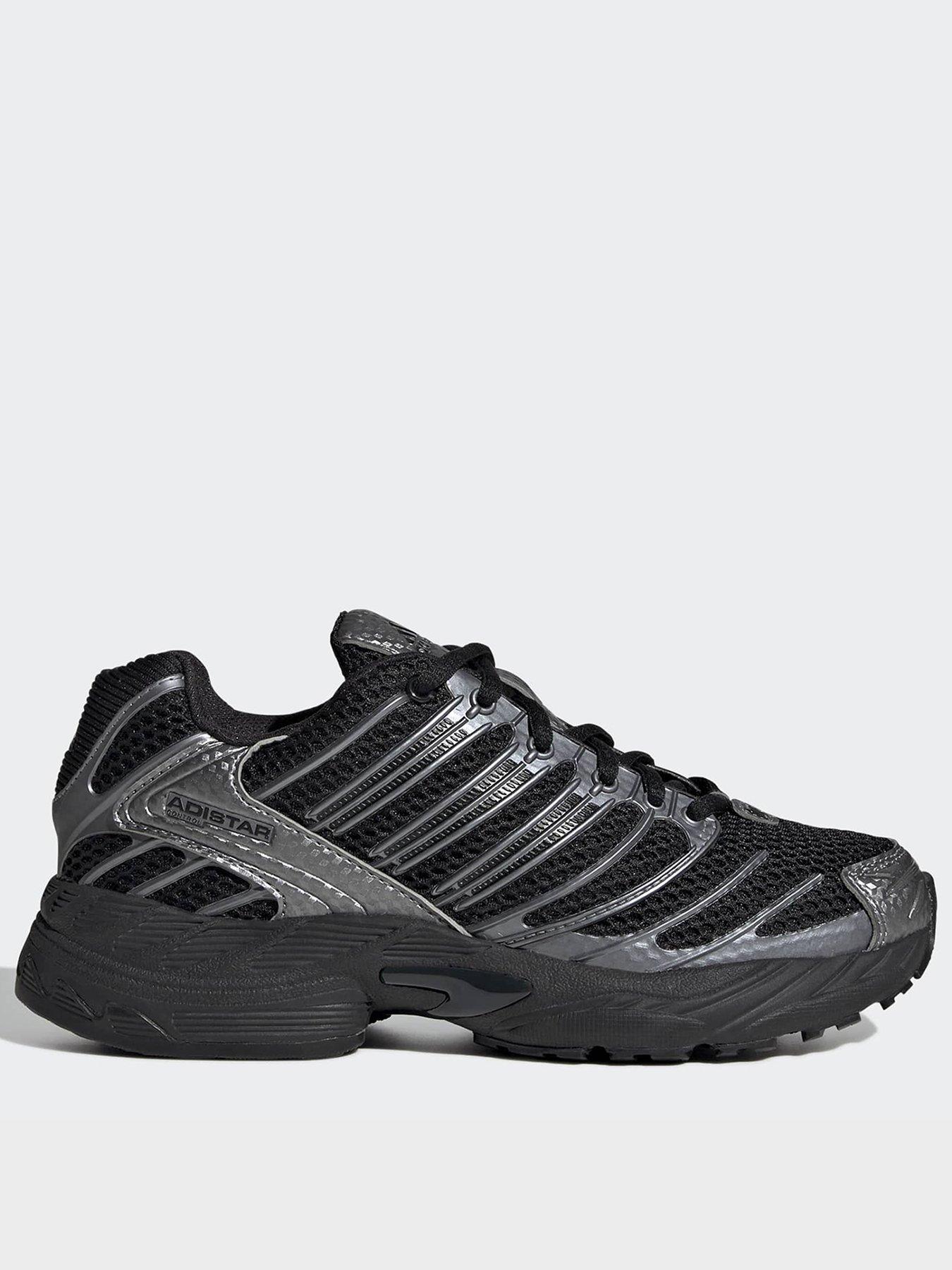 adidas Originals Junior Adistar Control 3 Trainers, Black, Size 4 Older