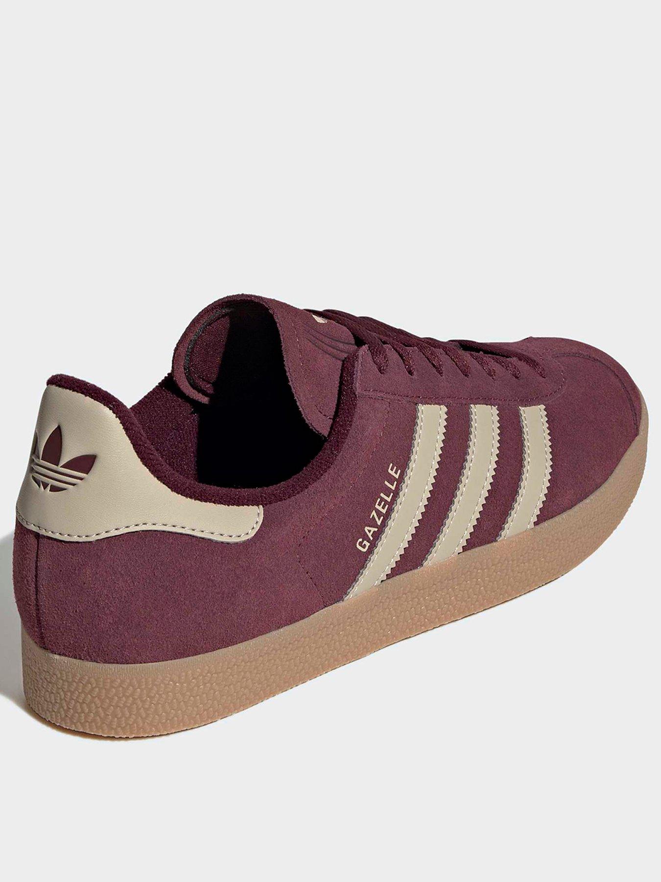 Image 3 of 7 of adidas Originals Mens Gazelle Trainers - Burgundy