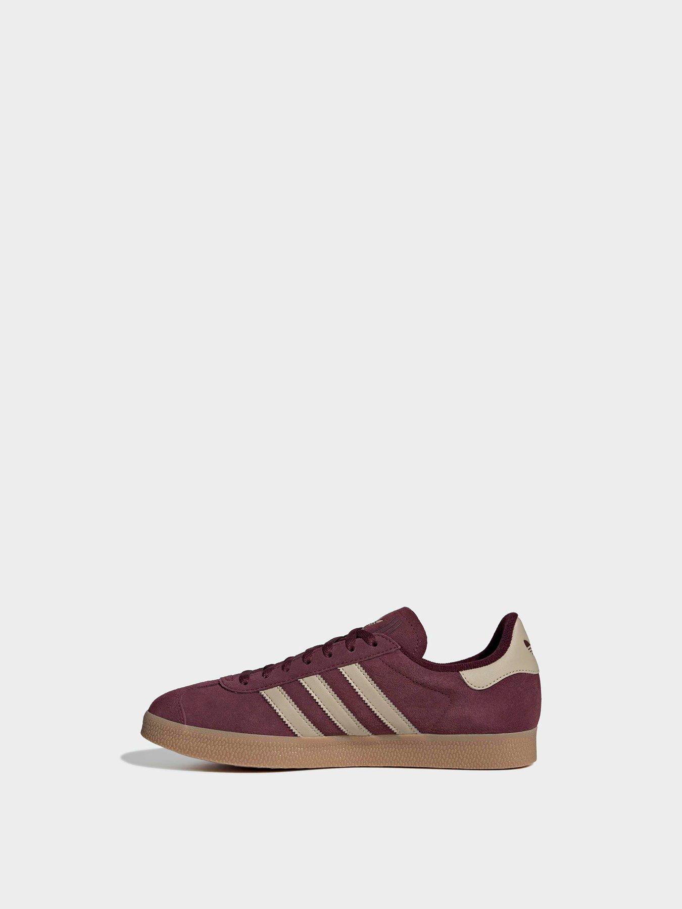 Image 7 of 7 of adidas Originals Mens Gazelle Trainers - Burgundy