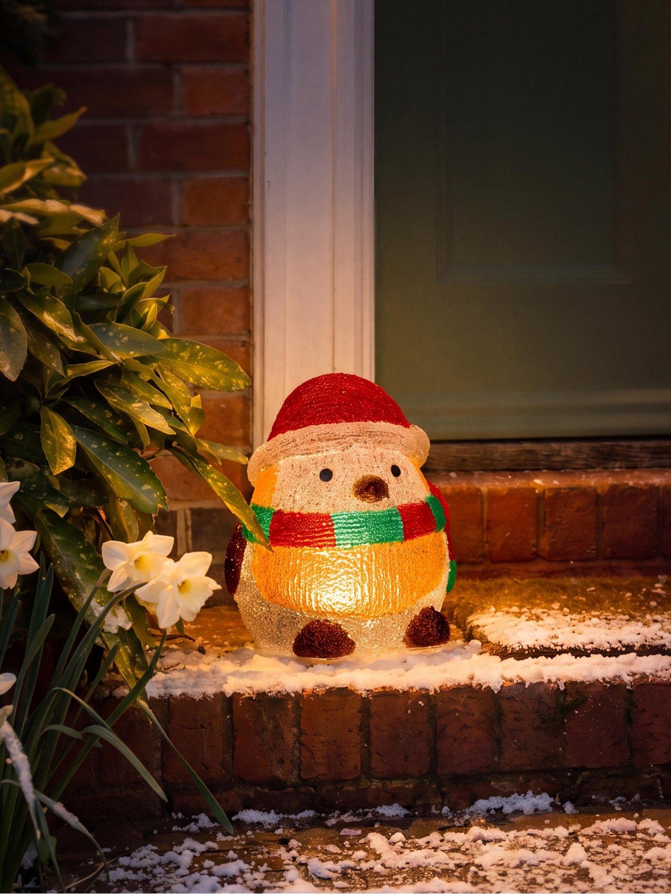 Image 1 of 7 of Three Kings Light Up Ice Santa Robin