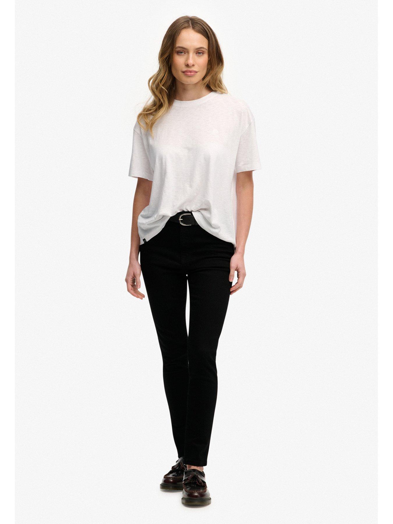 Image 3 of 6 of Superdry Studios Crew Tee - White