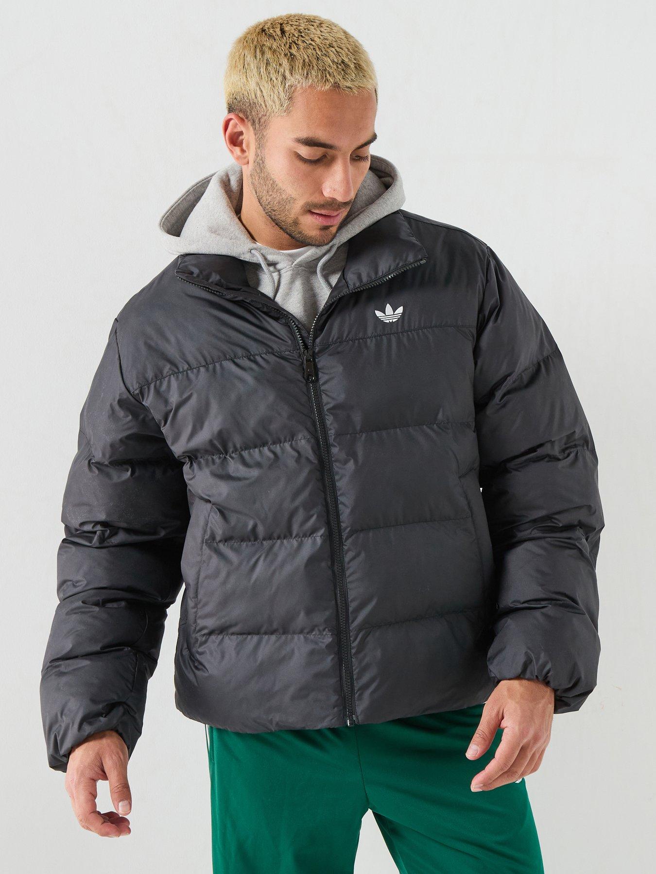 Image 1 of 6 of adidas Originals Mens Regen Jacket - Black