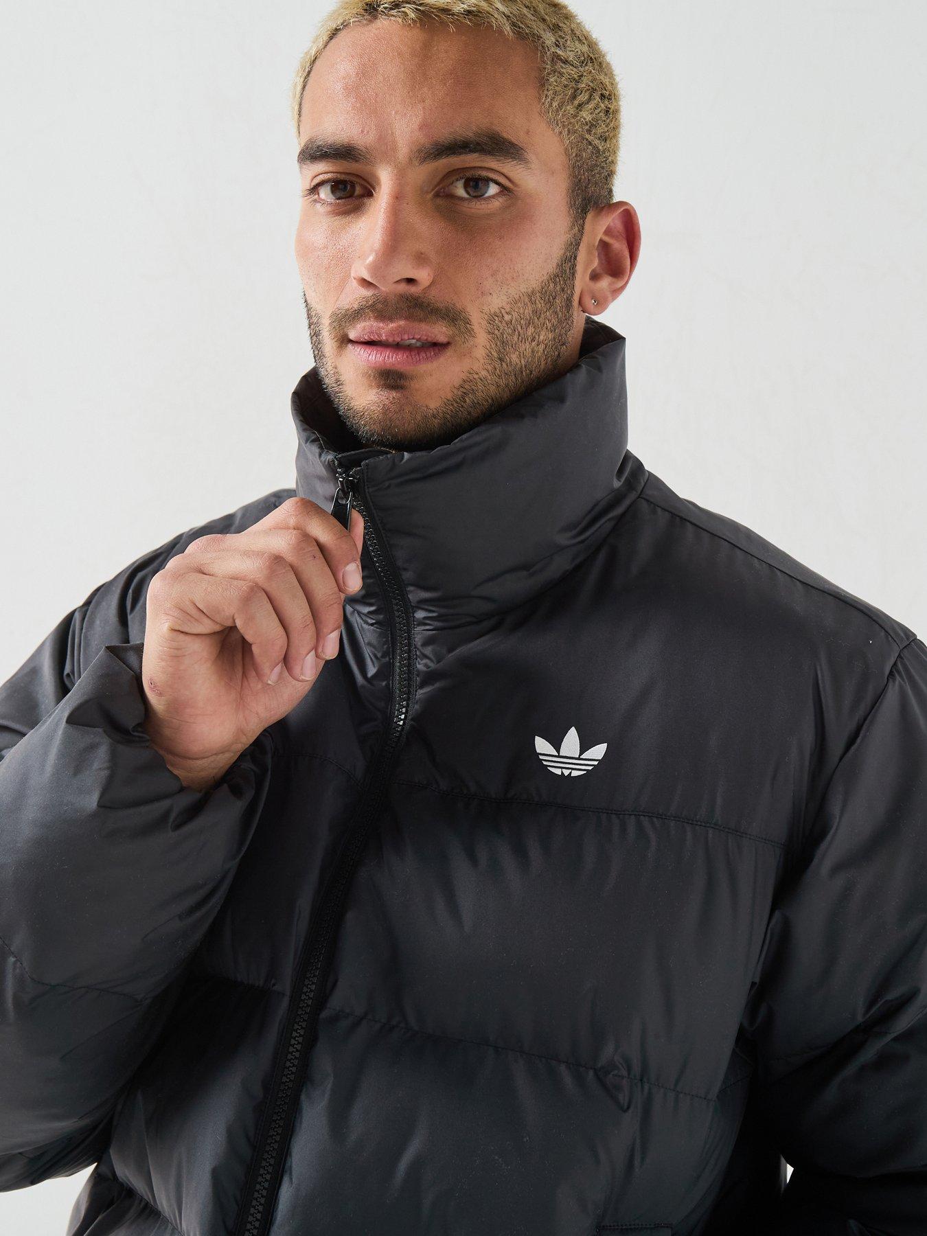 Image 4 of 6 of adidas Originals Mens Regen Jacket - Black