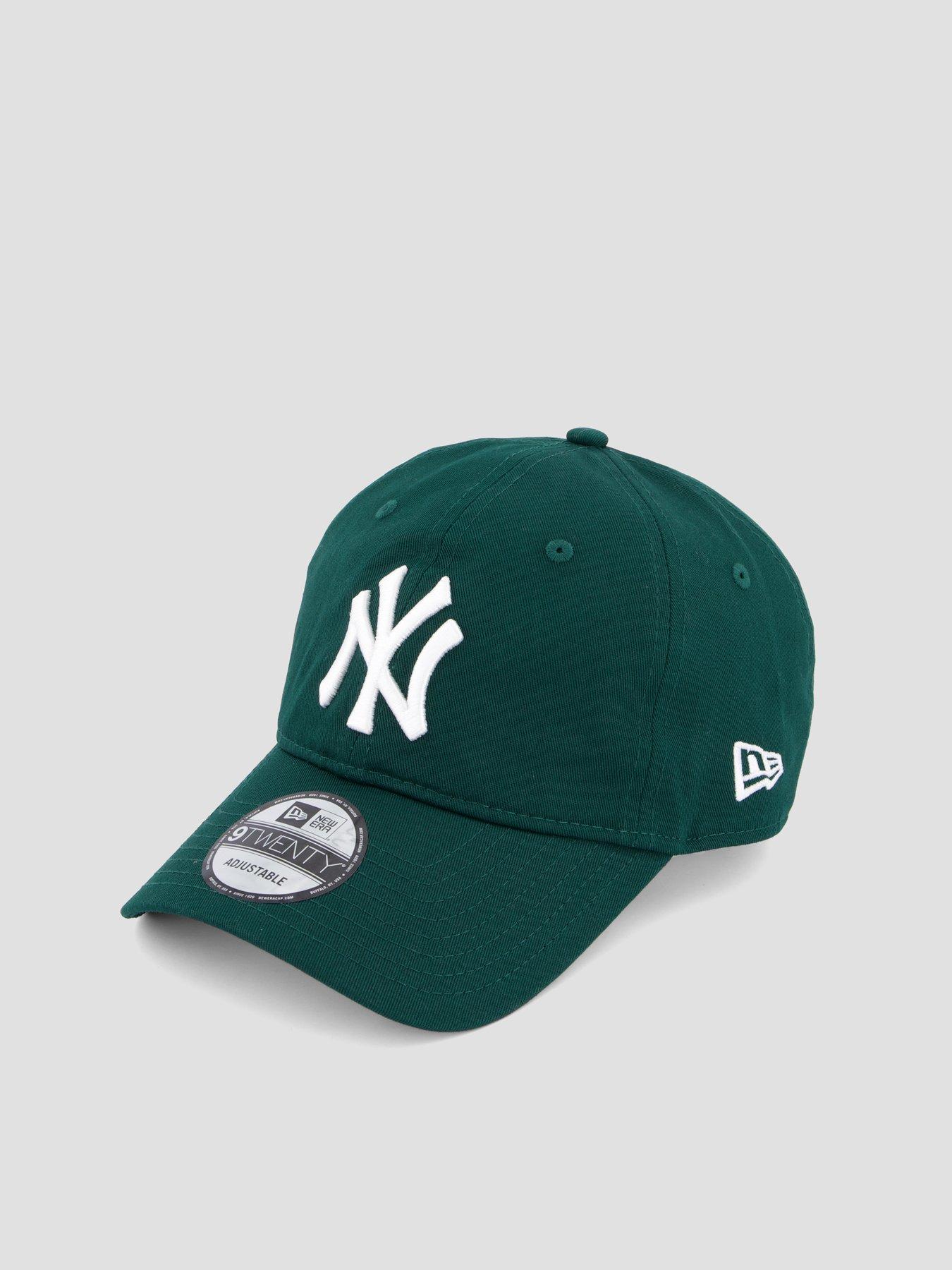 Image 2 of 4 of New Era Mens League Essential 9TWENTY New York Yankees Cap - Green
