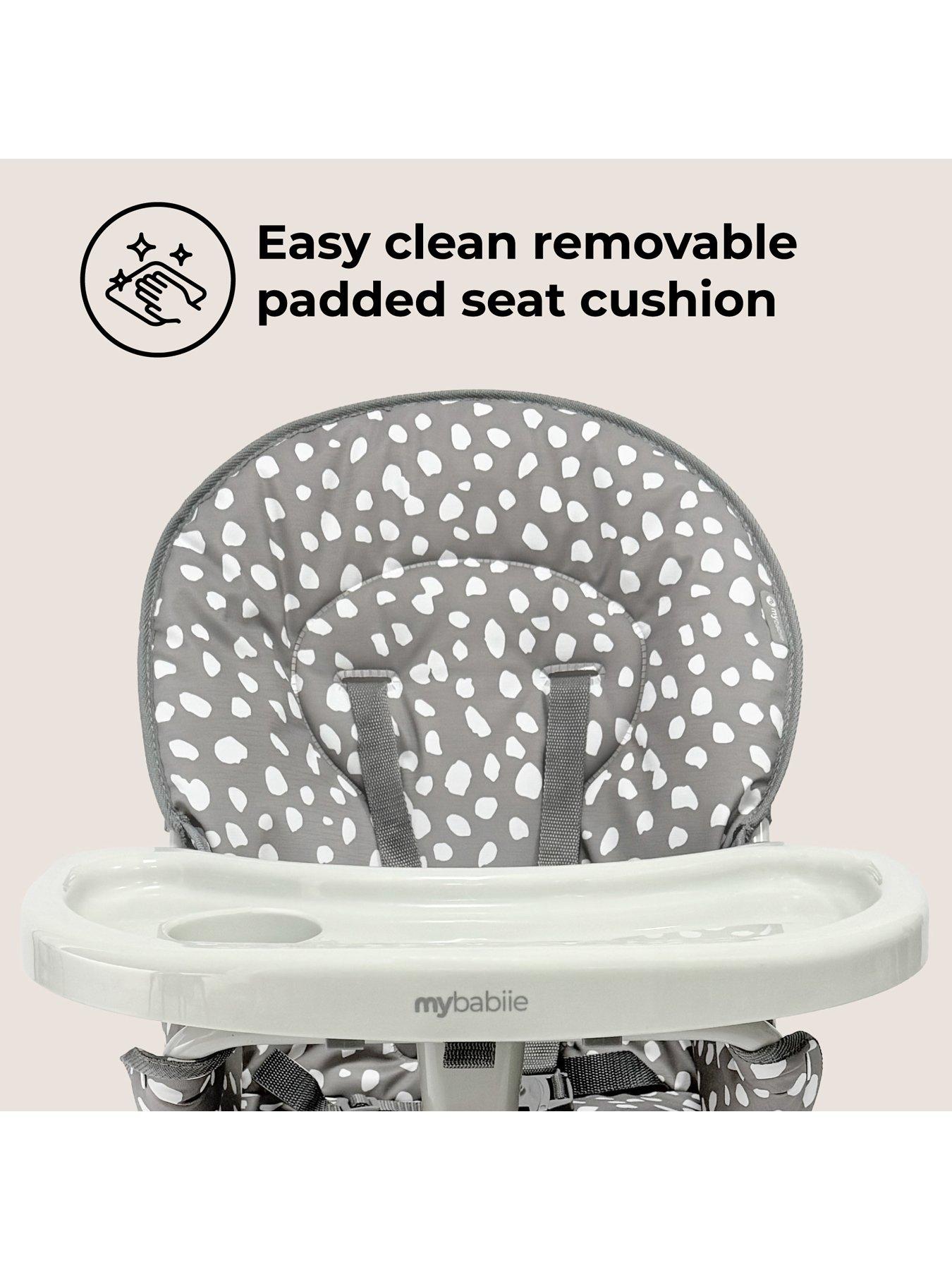 Image 4 of 8 of My Babiie MBHC1 Compact Highchair - Grey Dalmation
