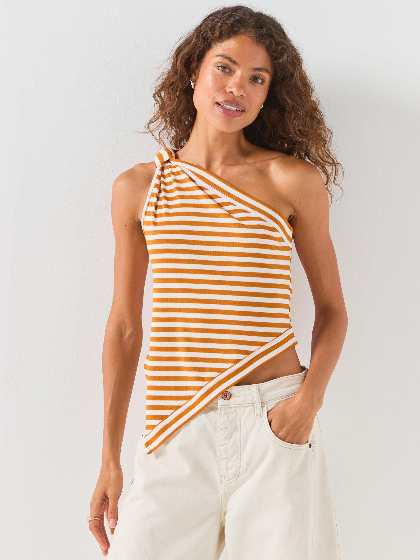 FREE PEOPLE Knot My Vibe Top - Orange
