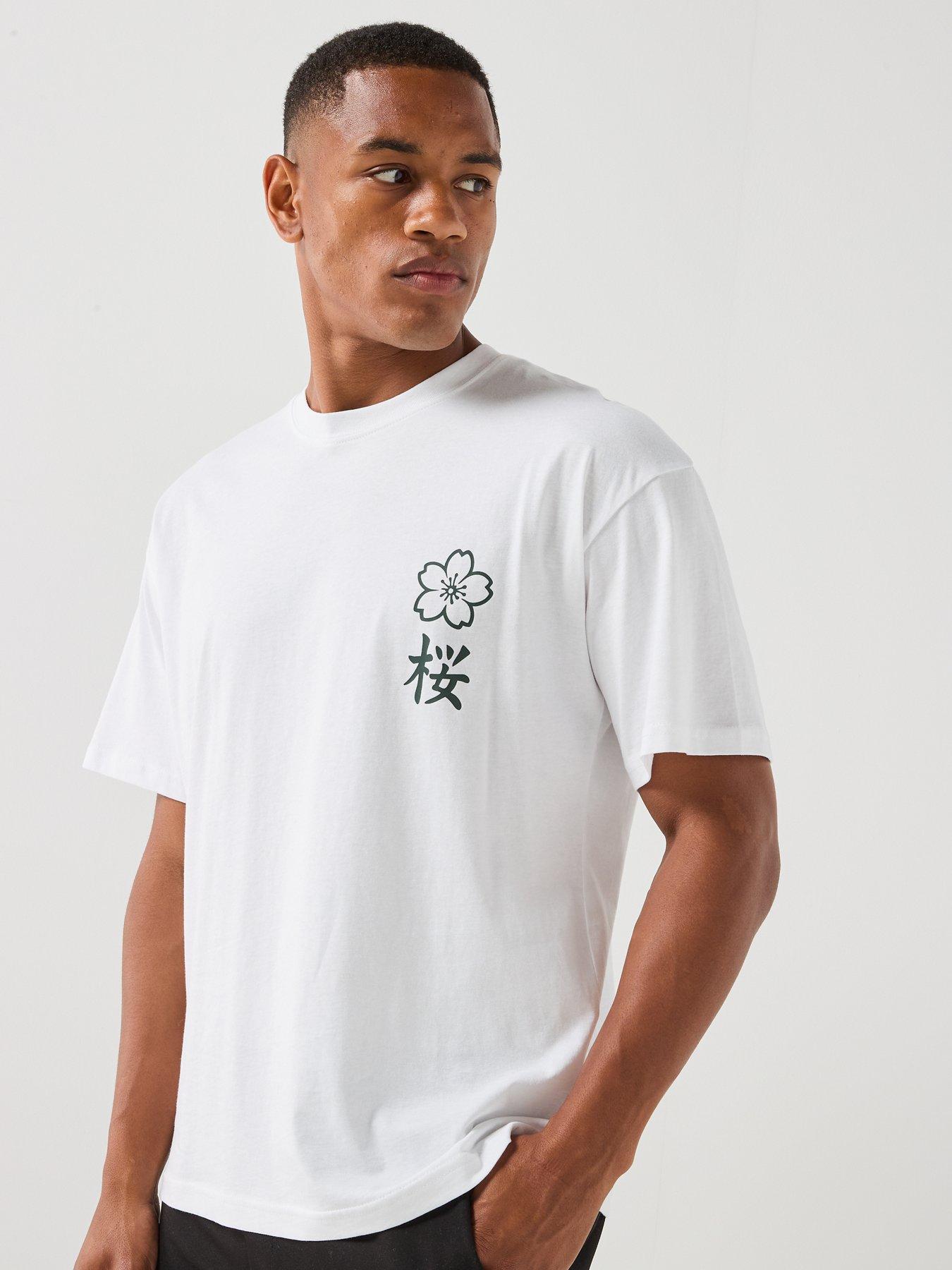 Image 2 of 6 of Jack & Jones Dylan T-Shirt - White