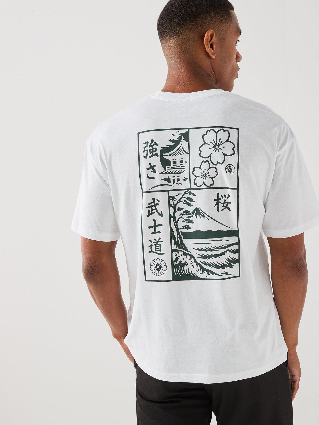 Image 5 of 6 of Jack & Jones Dylan T-Shirt - White