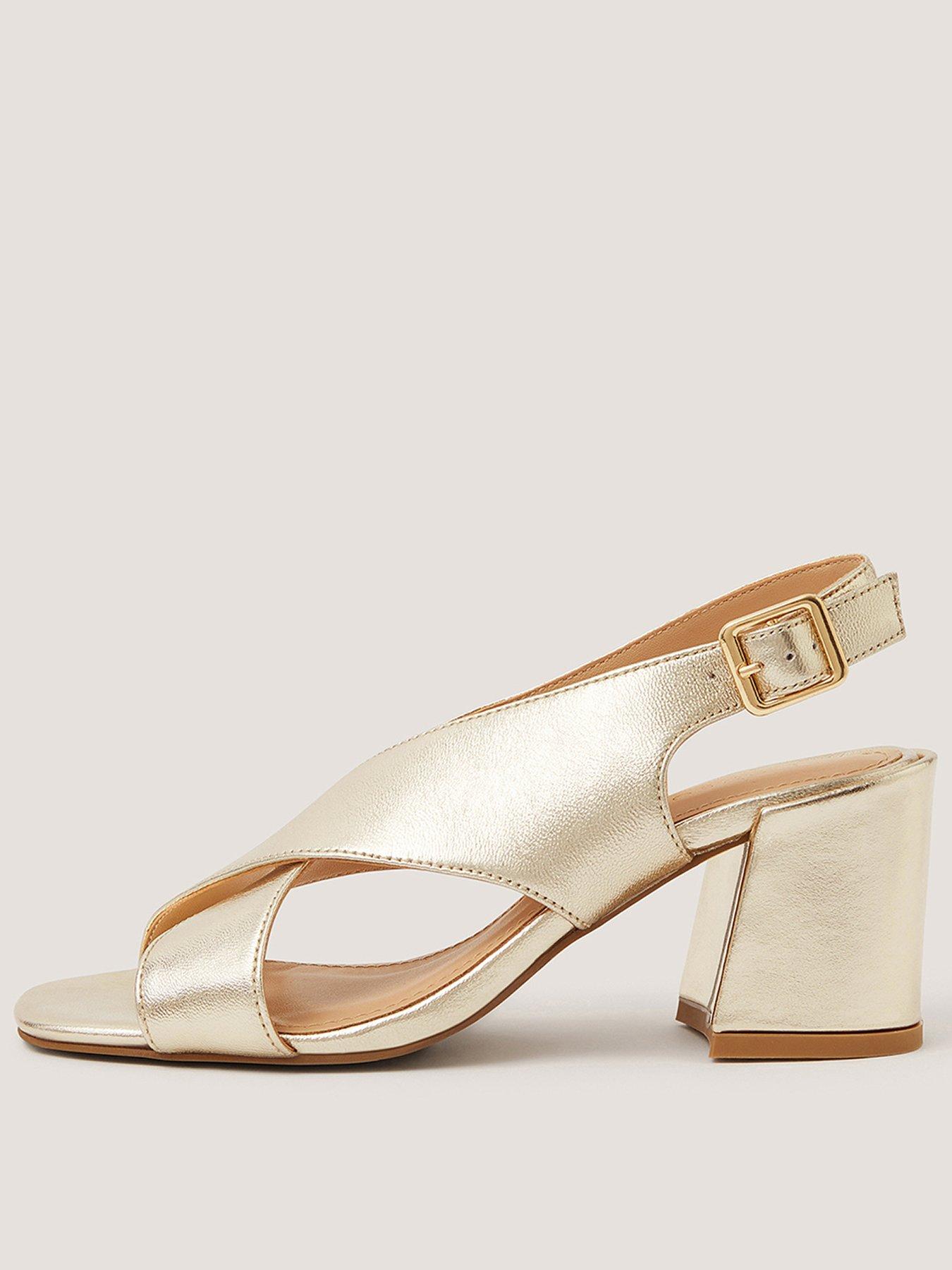 Image 1 of 3 of Monsoon Cally Cross Front Sandal