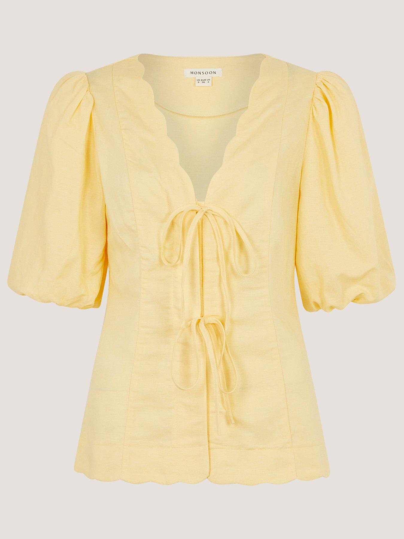 Image 5 of 5 of Monsoon Willow Tie Top