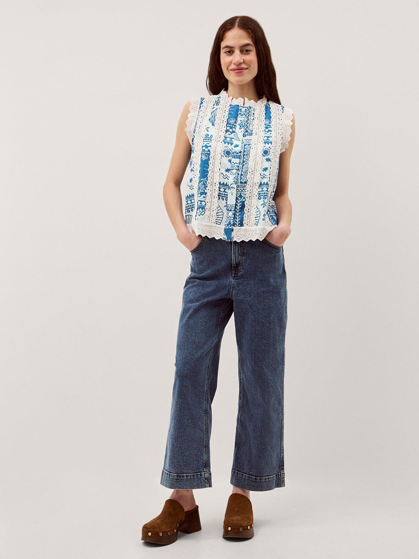 Image 3 of 5 of Monsoon Soleil Print Tank