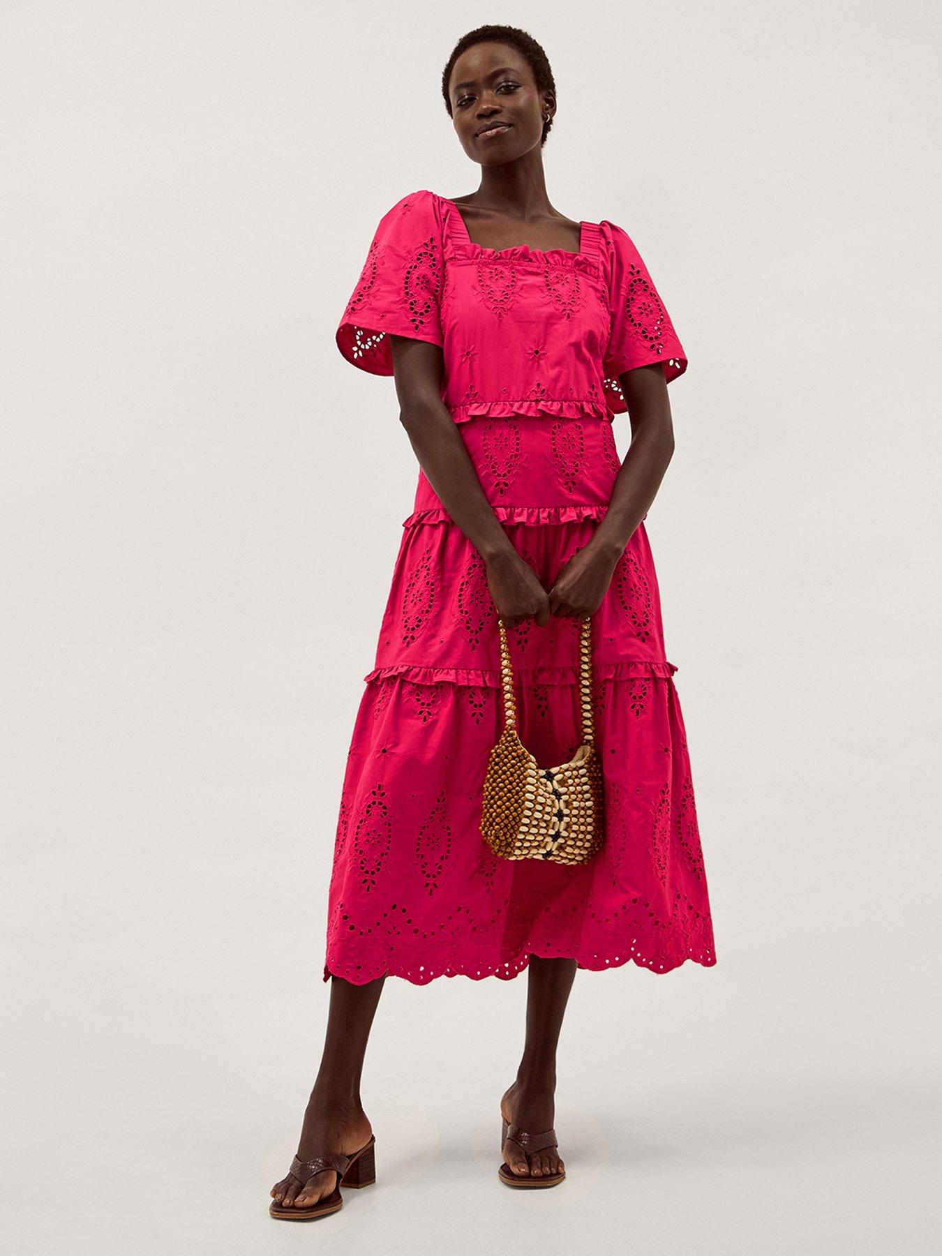 Monsoon Brooke Cutwork Dress