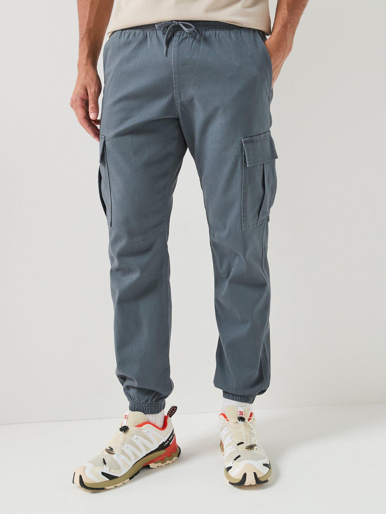 Image 5 of 5 of Jack & Jones Kane Dylan Cuffed Cargo Pants - Turbulence