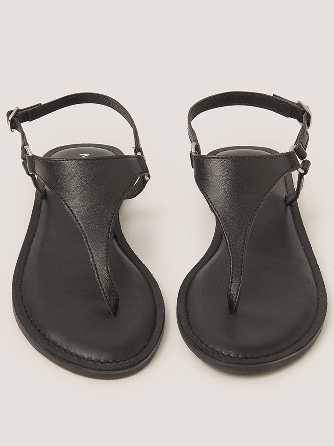 Image 2 of 3 of Monsoon Immy Leather Toe Post