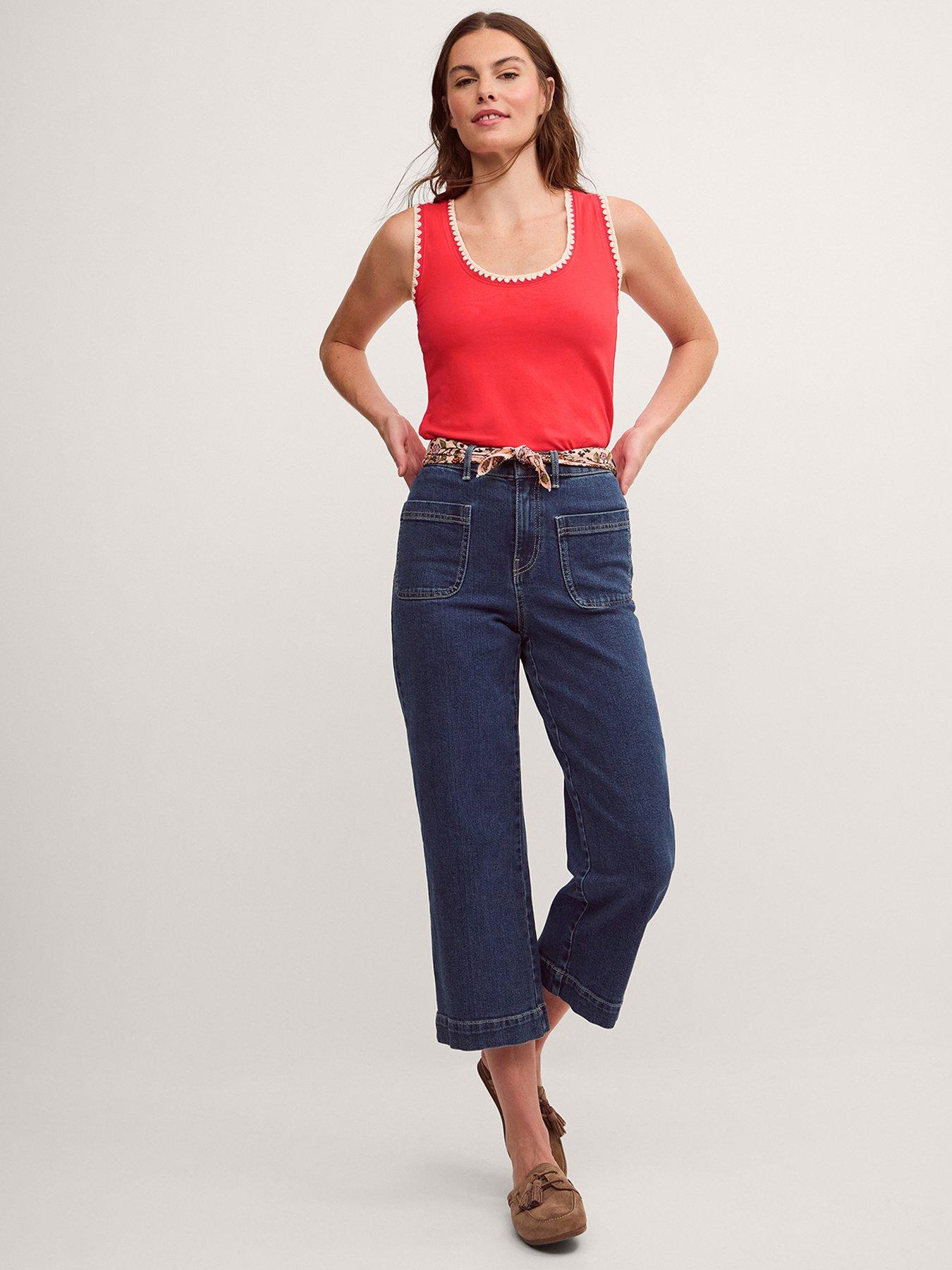 Image 3 of 5 of Monsoon Teri Trim Jersey Cami