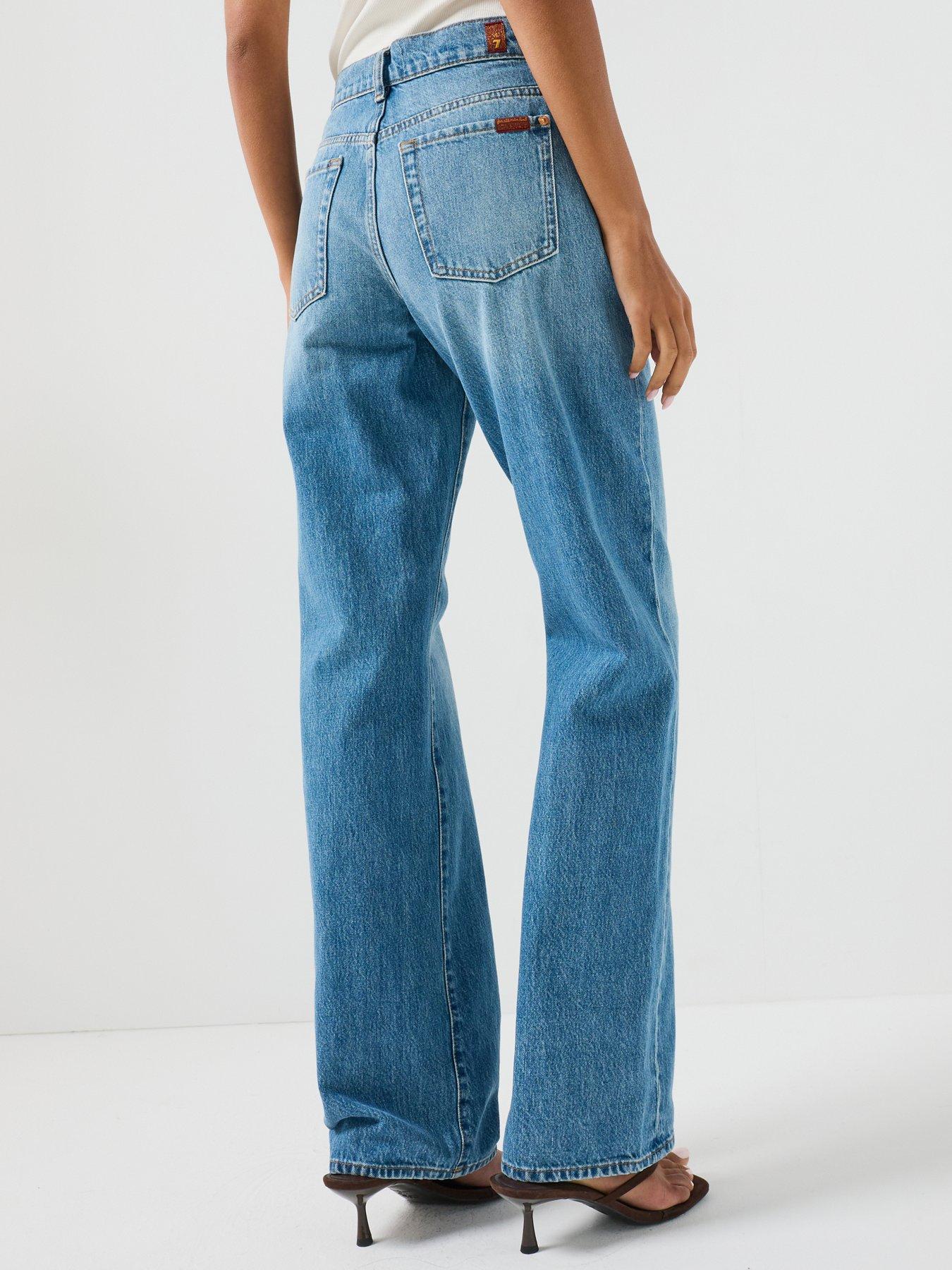 Image 2 of 6 of 7 FOR ALL MANKIND Rigid Tess Jeans - Skyfrost Blue