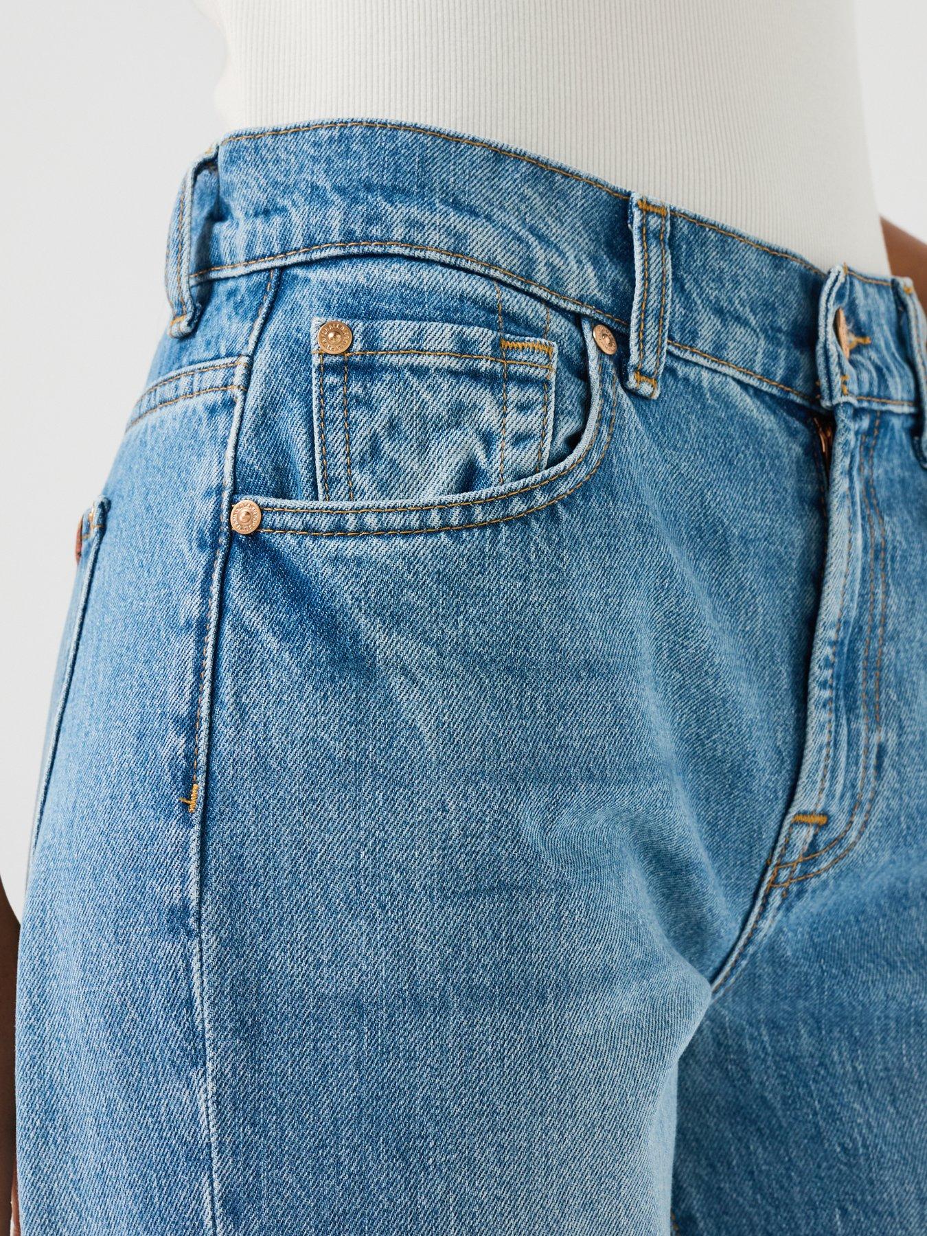 Image 5 of 6 of 7 FOR ALL MANKIND Rigid Tess Jeans - Skyfrost Blue