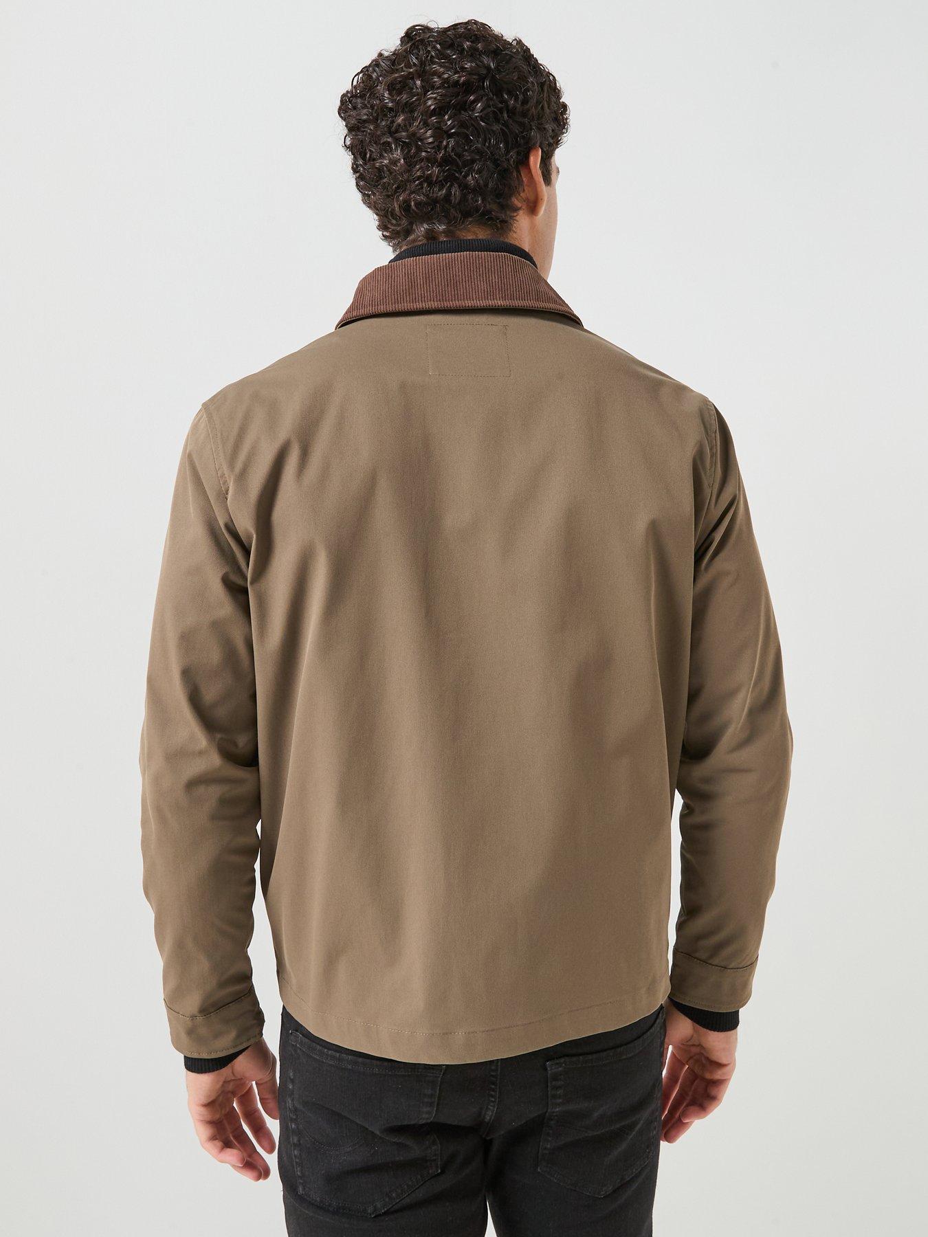 Image 2 of 6 of Jack & Jones Men's Workwear Jacket with Spread Collar - Brown