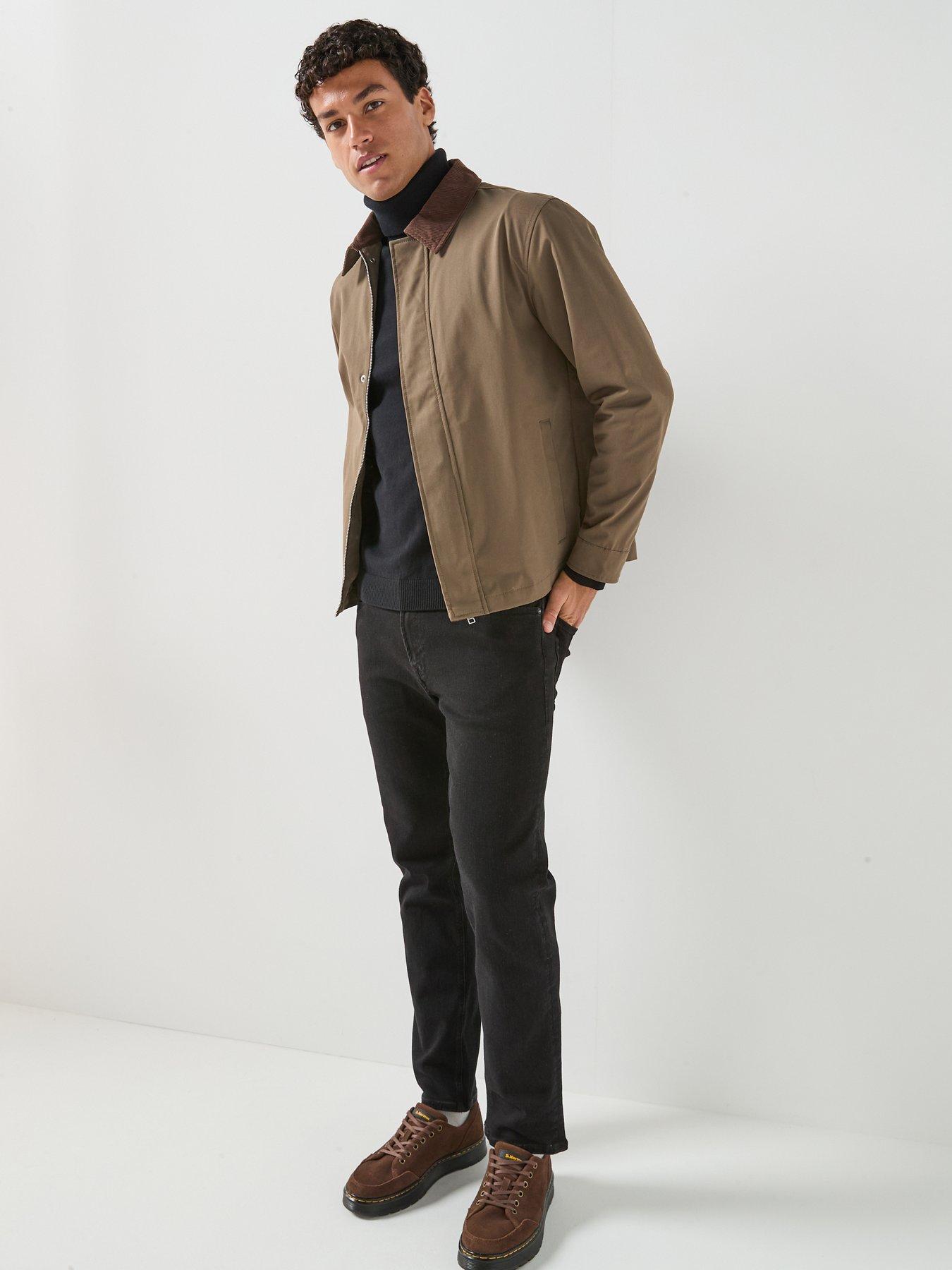 Image 3 of 6 of Jack & Jones Men's Workwear Jacket with Spread Collar - Brown