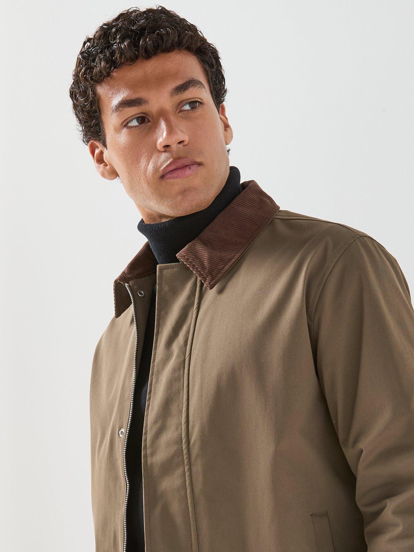 Image 4 of 6 of Jack & Jones Men's Workwear Jacket with Spread Collar - Brown