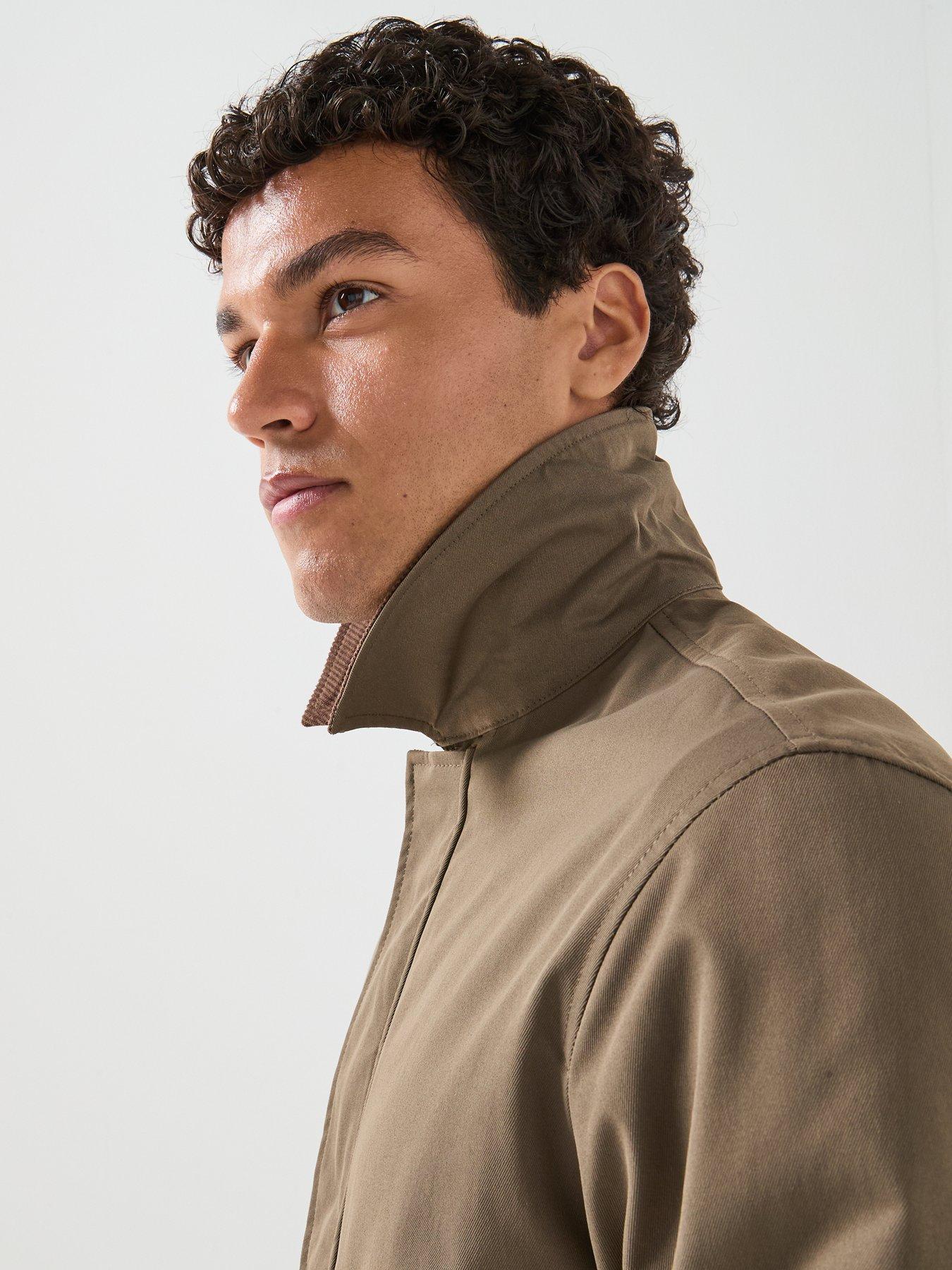 Image 5 of 6 of Jack & Jones Men's Workwear Jacket with Spread Collar - Brown
