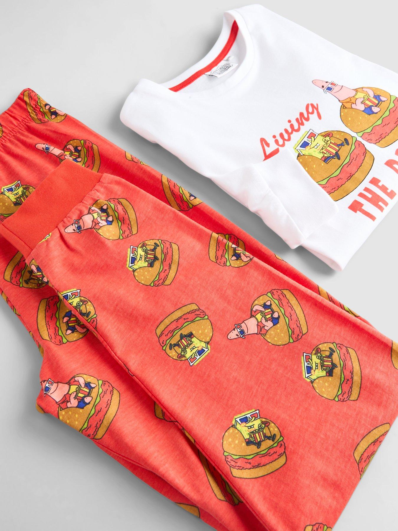 Image 3 of 5 of The Very Collection Sponge Bob pyjamas