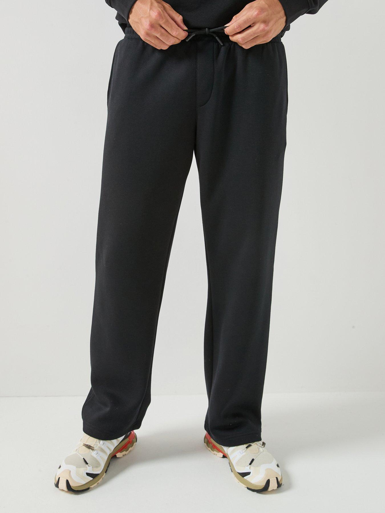 Image 3 of 6 of Jack & Jones Bill Bradley Straight Leg Joggers - Black