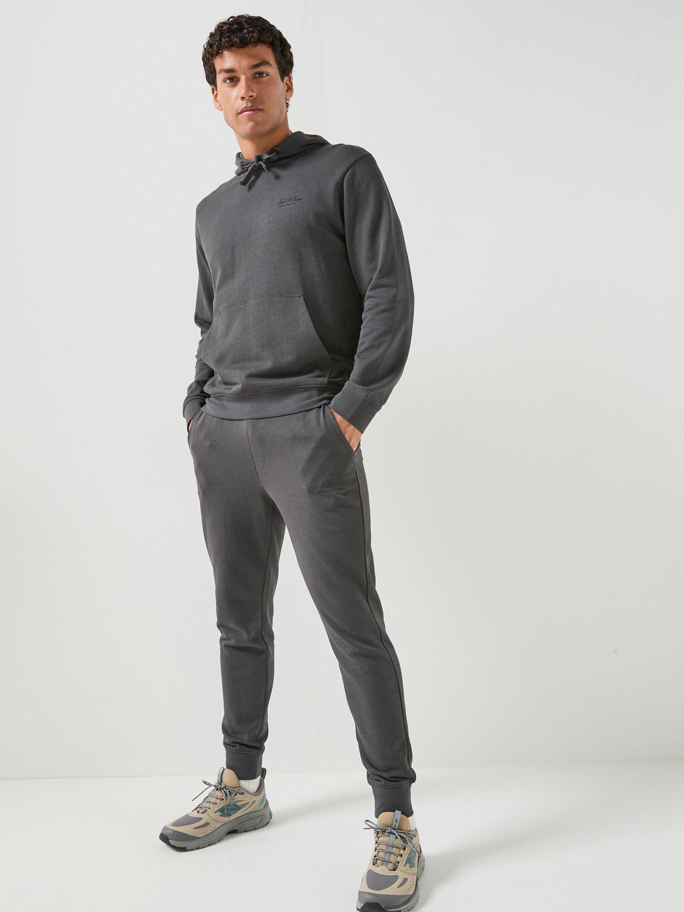 Image 1 of 5 of Jack & Jones Gordon Archive Joggers - Asphalt