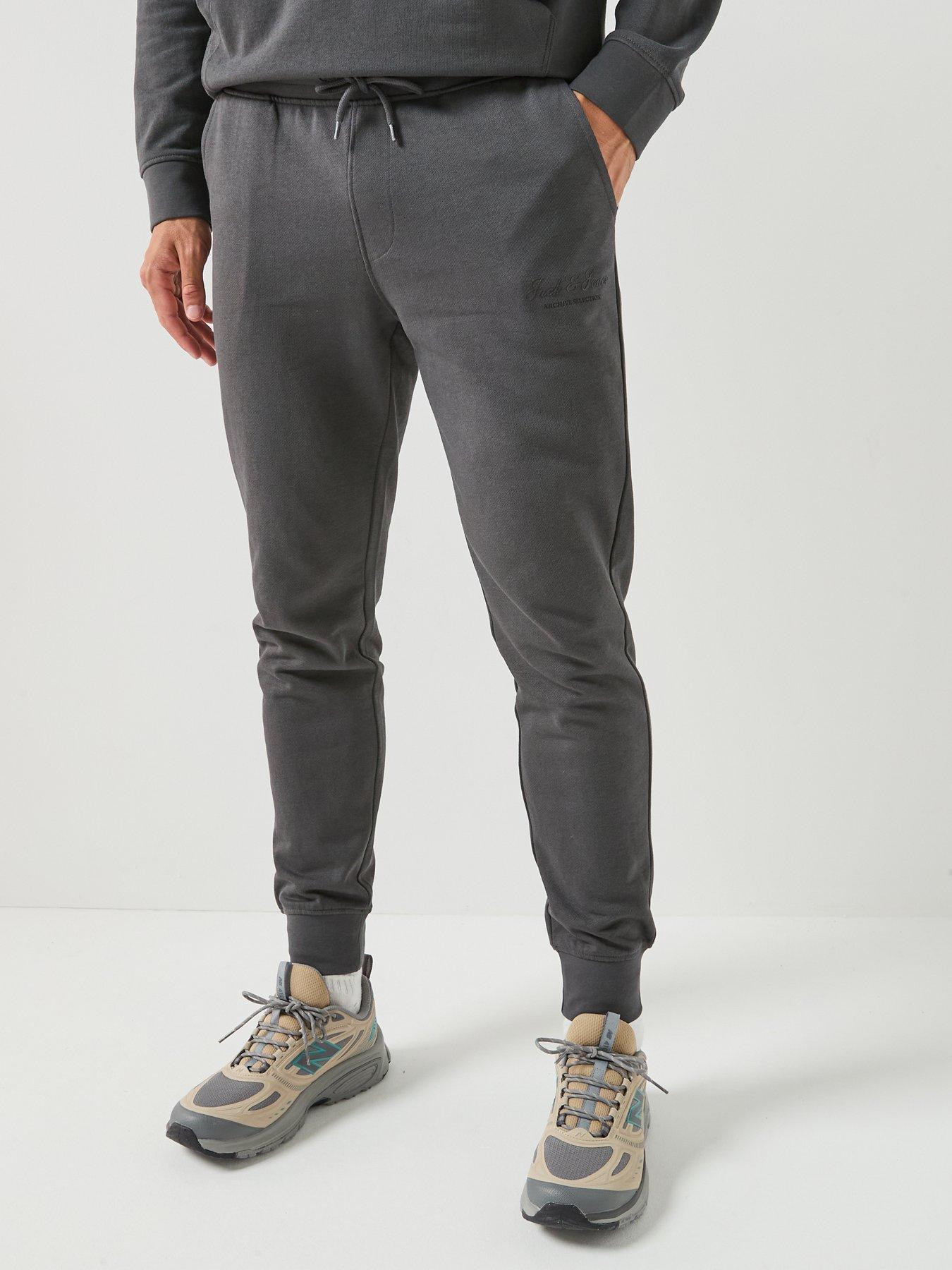 Image 3 of 5 of Jack & Jones Gordon Archive Joggers - Asphalt