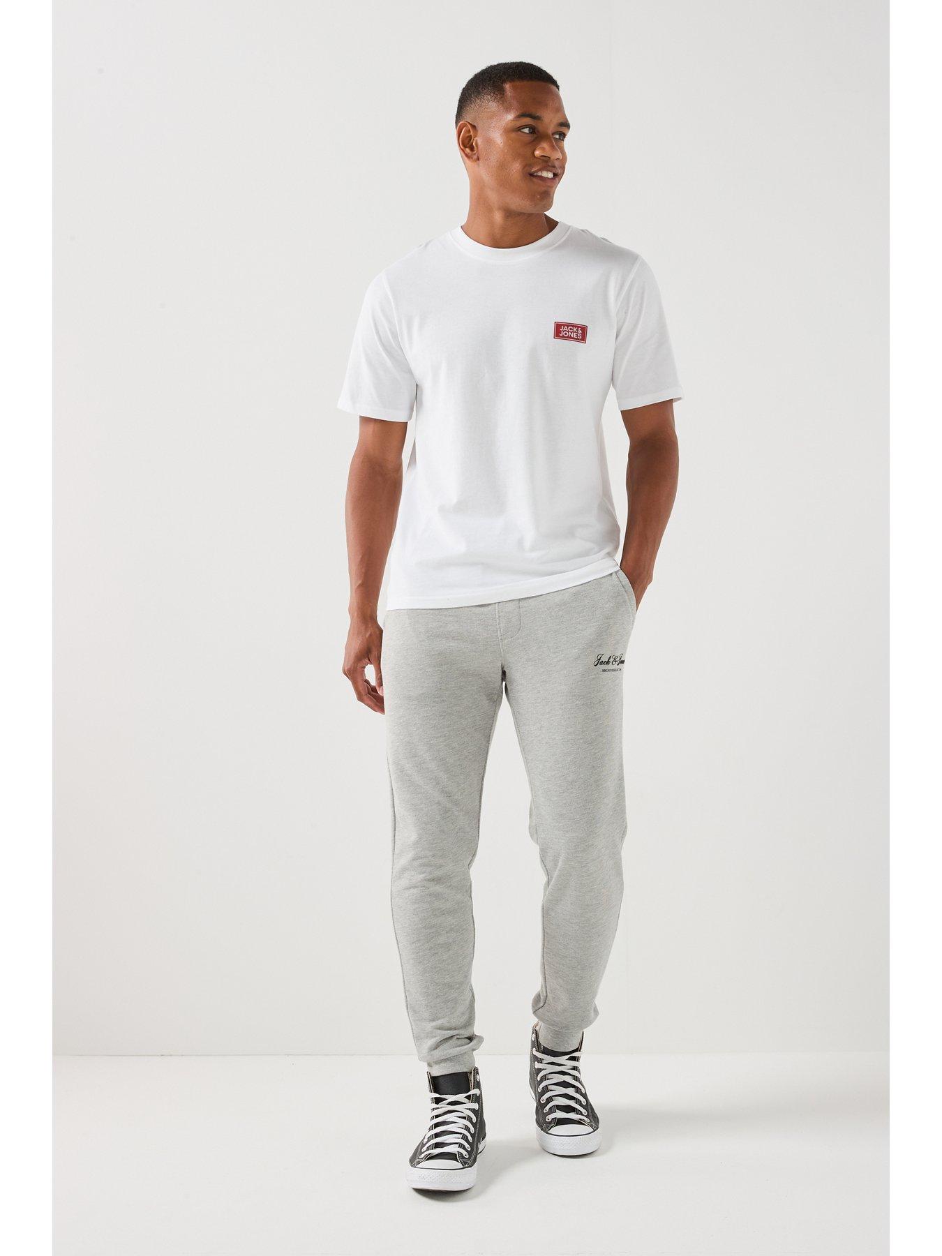 Image 6 of 6 of Jack & Jones Gordon Archive Joggers - Light Grey