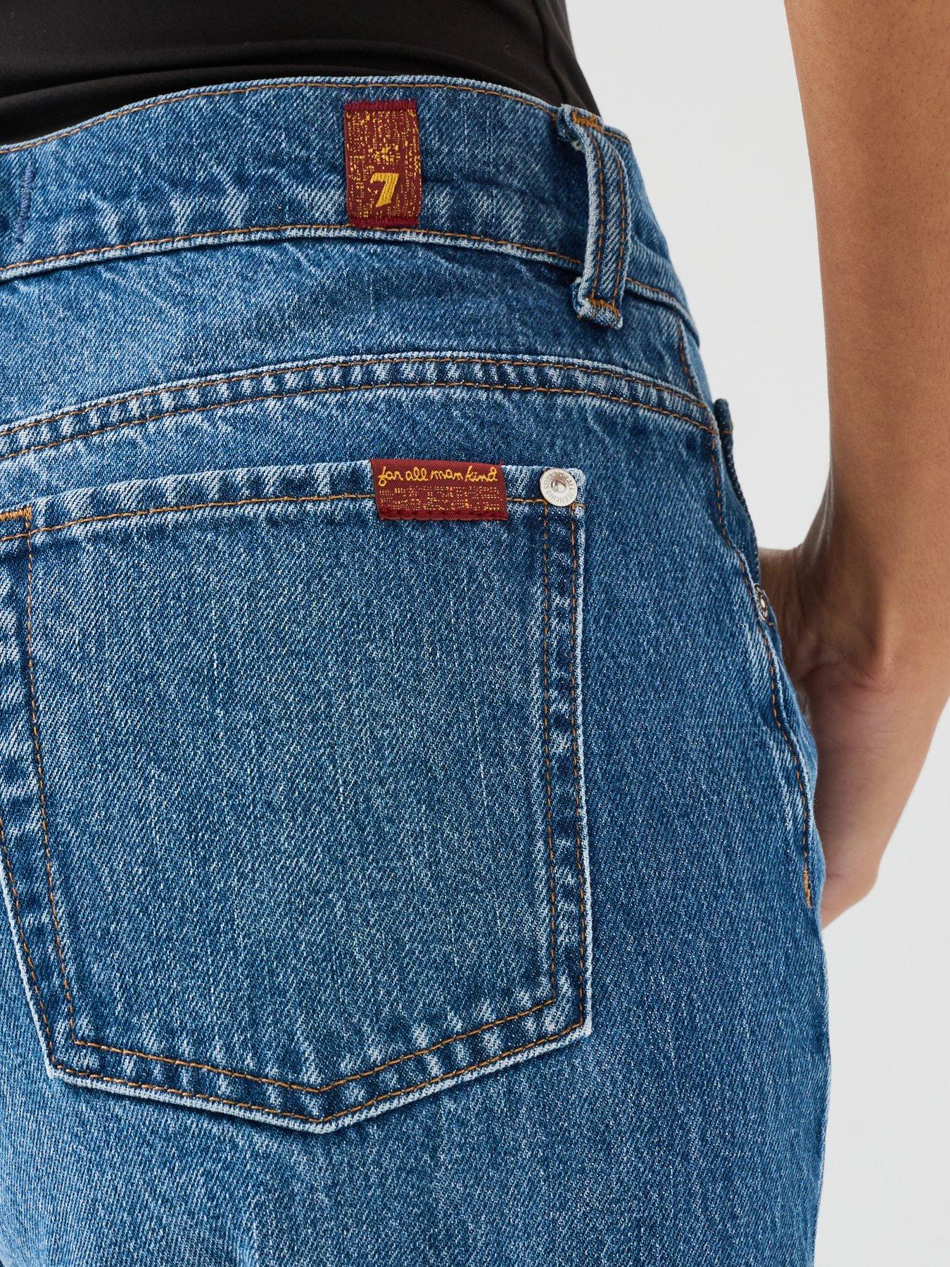 Image 5 of 6 of 7 FOR ALL MANKIND Rigid Tess Trouser In Darkwind - Blue