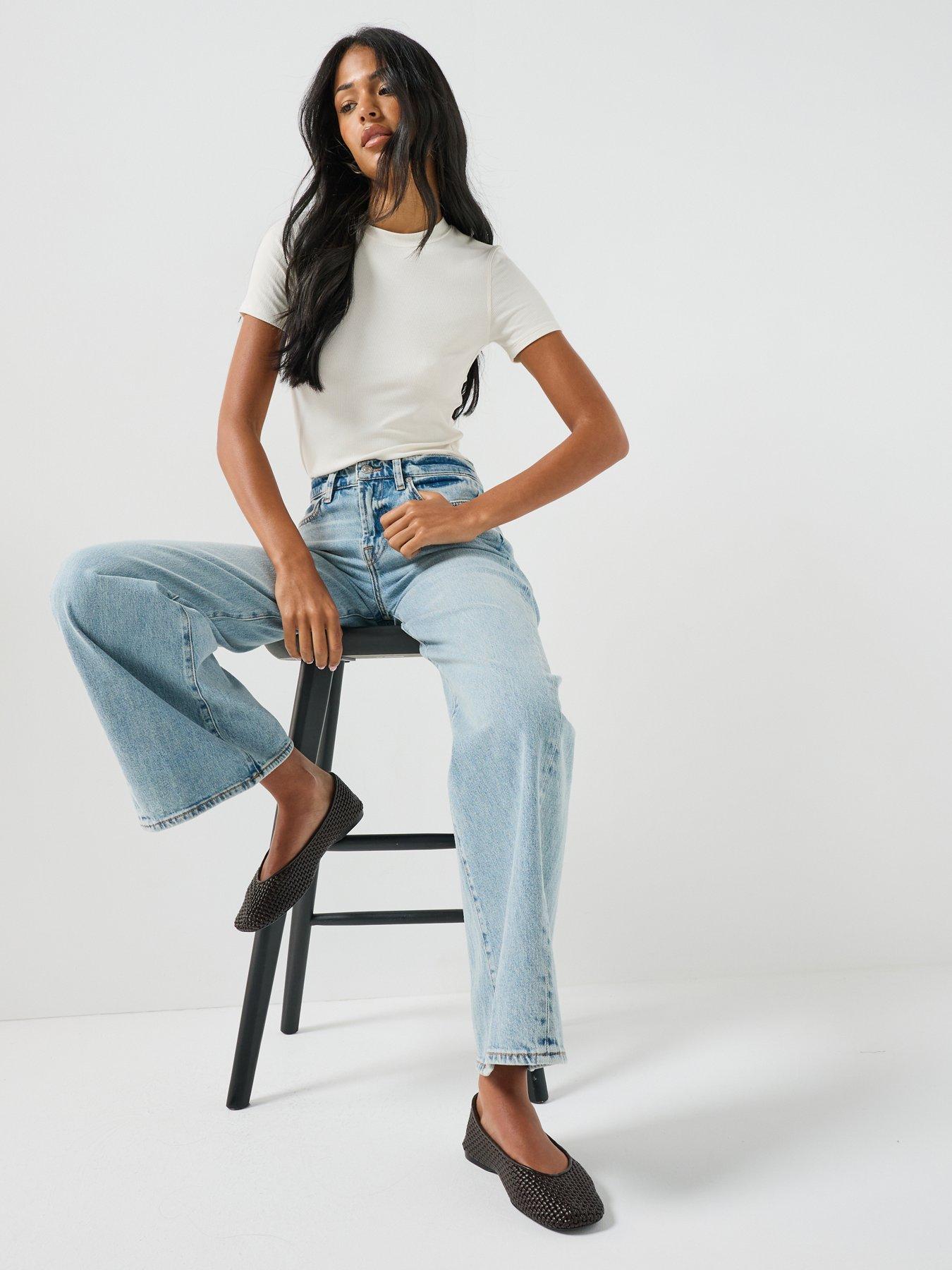 Image 5 of 6 of 7 FOR ALL MANKIND Comfort Lotta Tailorless Jeans - Ode To Blue