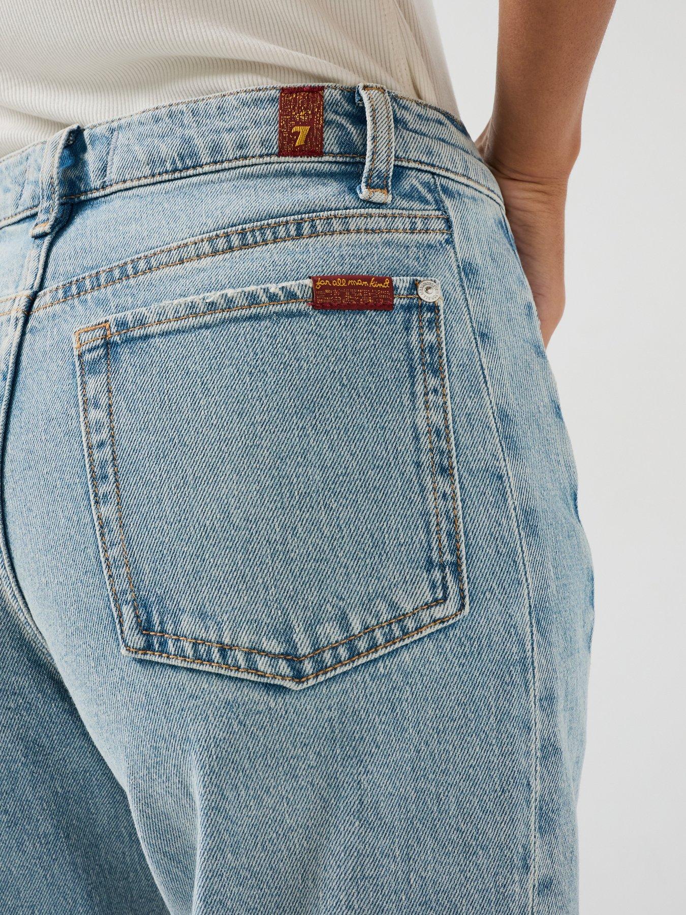 Image 6 of 6 of 7 FOR ALL MANKIND Comfort Lotta Tailorless Jeans - Ode To Blue