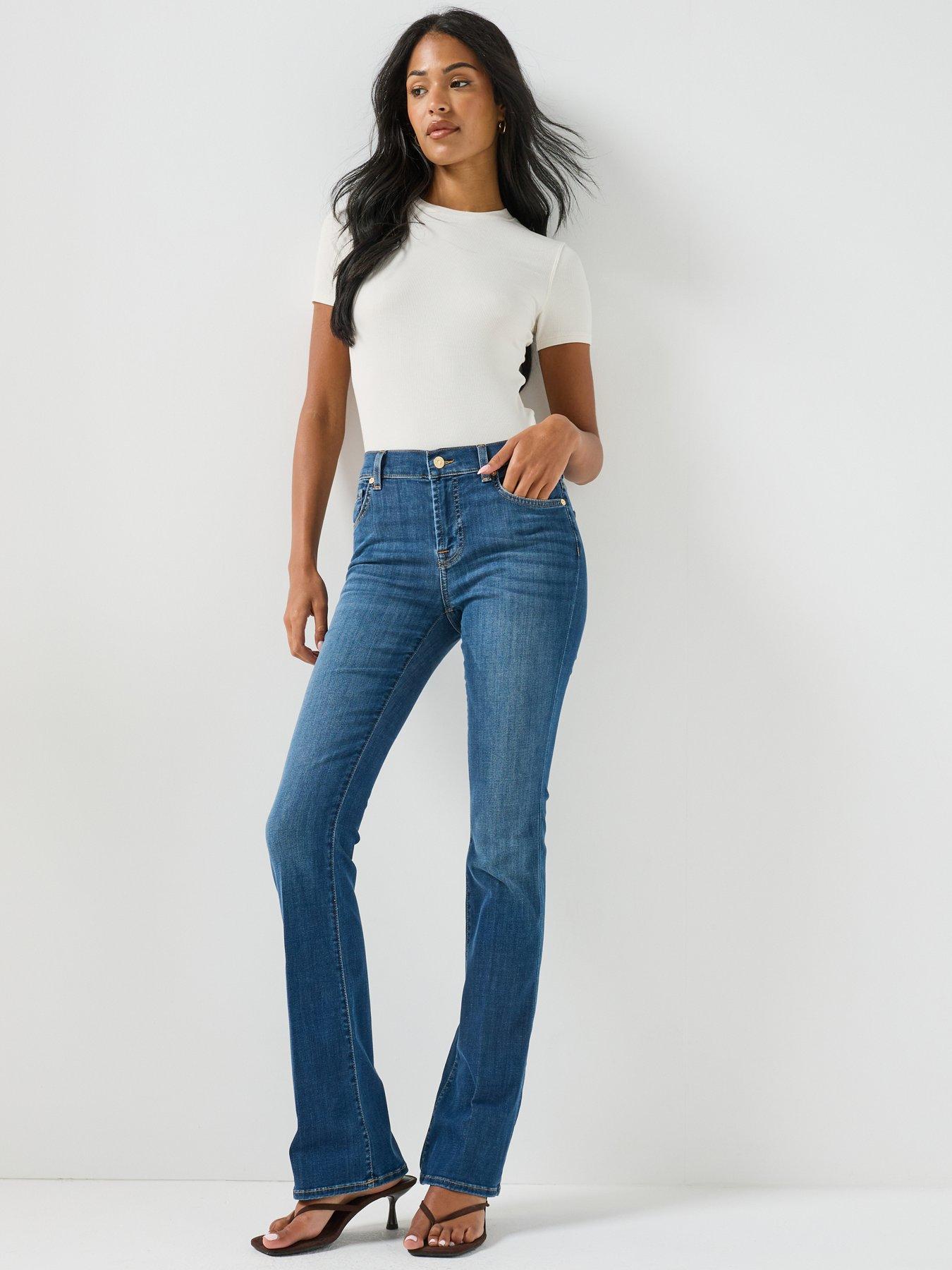 Image 3 of 6 of 7 FOR ALL MANKIND Bair Bootcut In Duchess