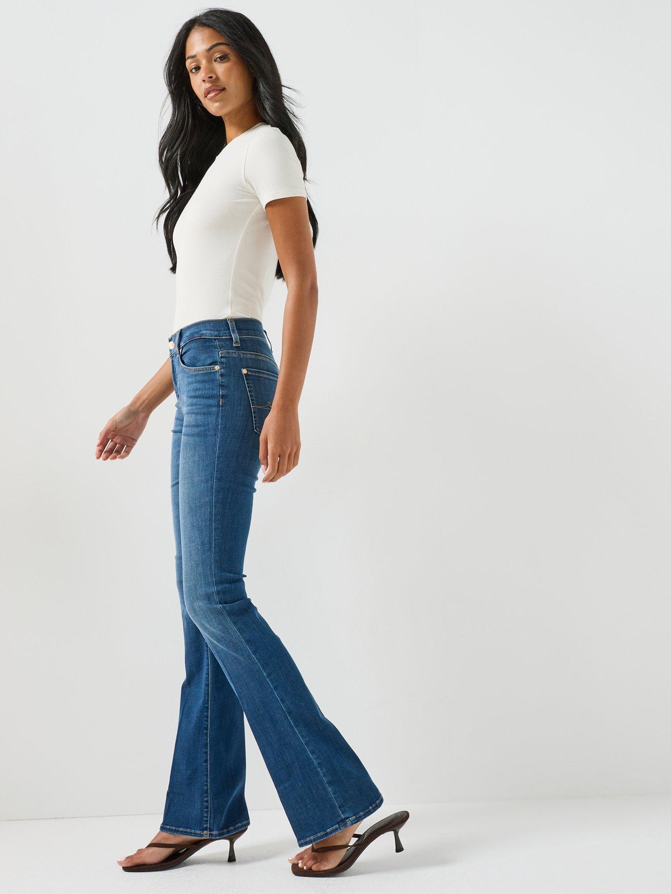 Image 4 of 6 of 7 FOR ALL MANKIND Bair Bootcut In Duchess