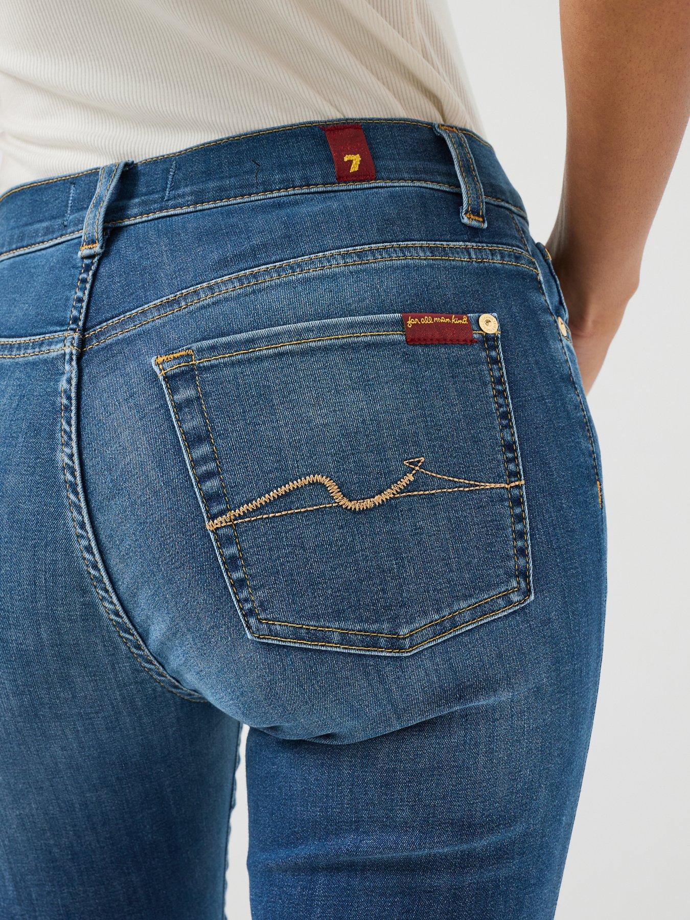 Image 6 of 6 of 7 FOR ALL MANKIND Bair Bootcut In Duchess