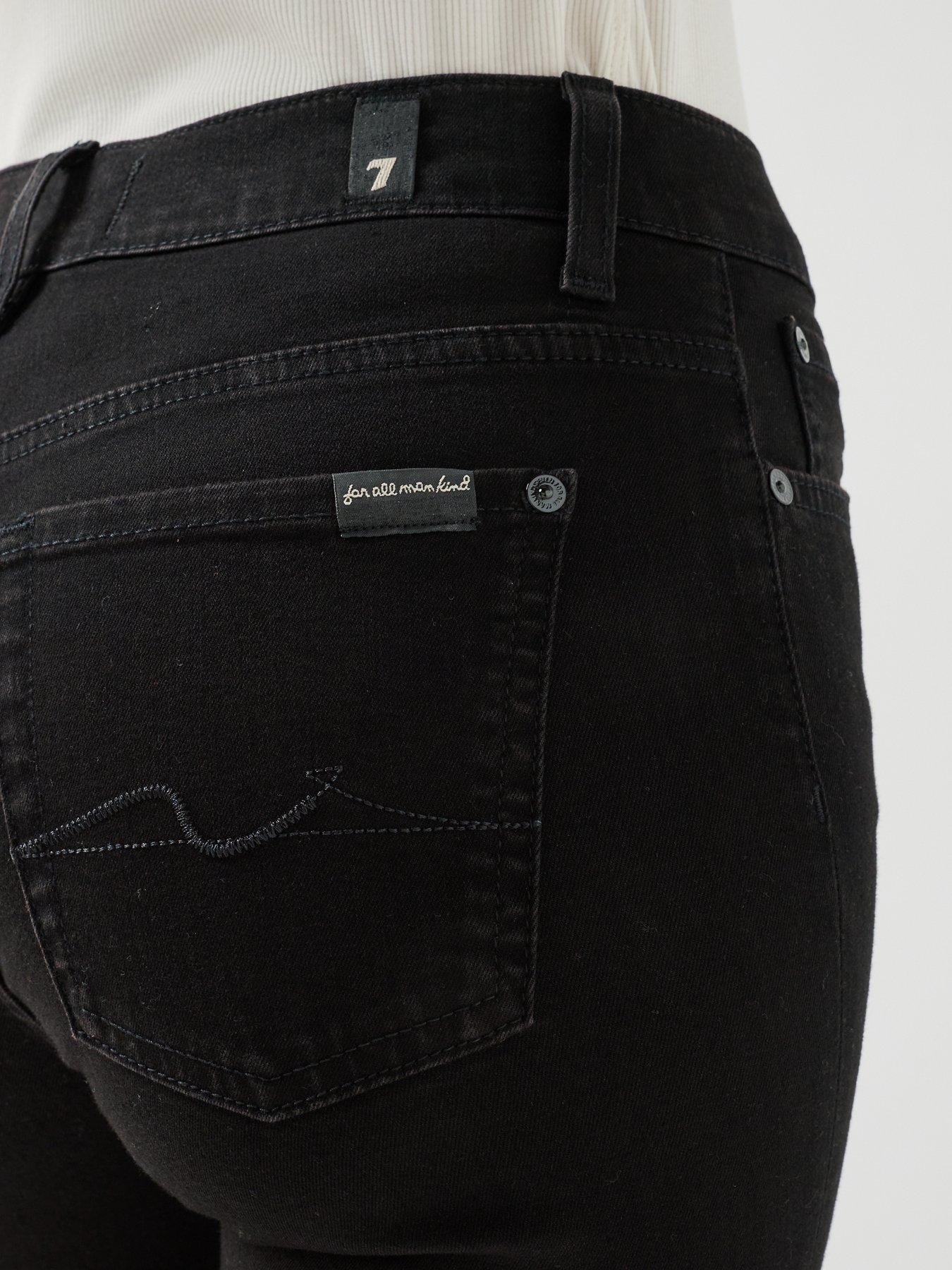Image 6 of 6 of 7 FOR ALL MANKIND Bootcut Jeans - Black