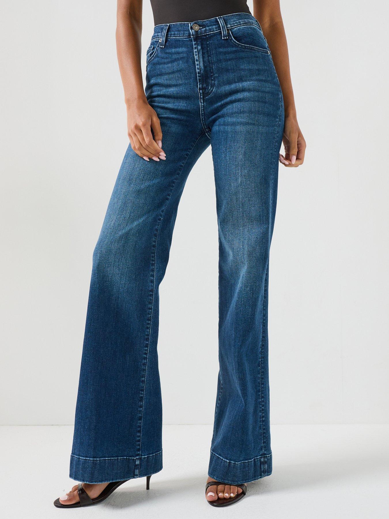 Image 1 of 6 of 7 FOR ALL MANKIND Modern Dojo Jeans - Blue