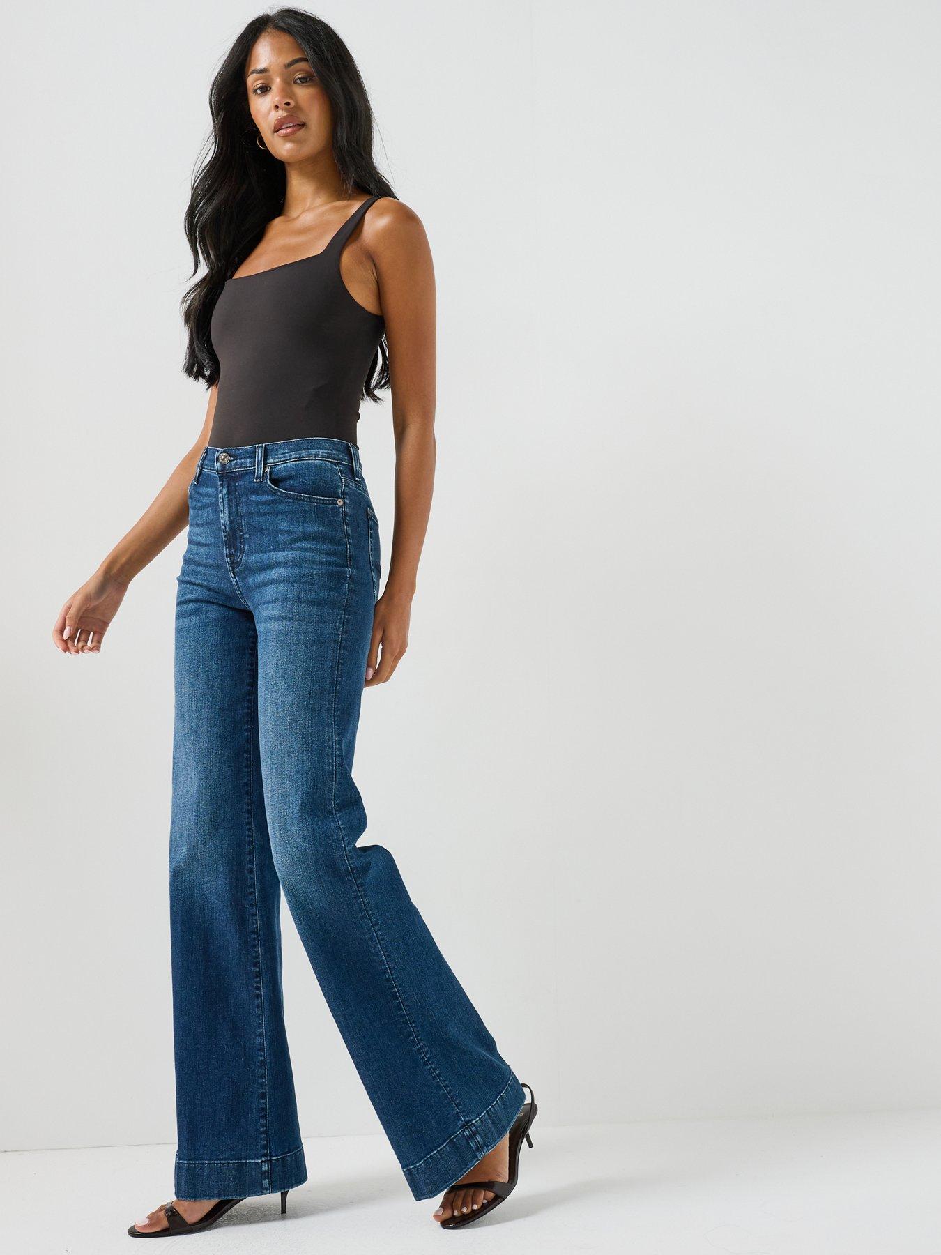 Image 3 of 6 of 7 FOR ALL MANKIND Modern Dojo Jeans - Blue