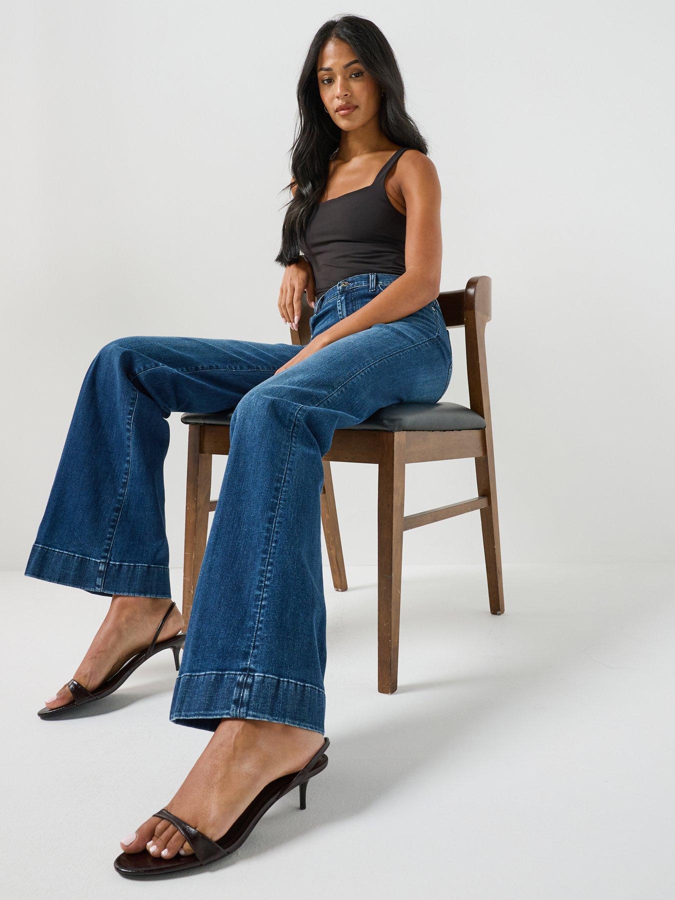 Image 4 of 6 of 7 FOR ALL MANKIND Modern Dojo Jeans - Blue