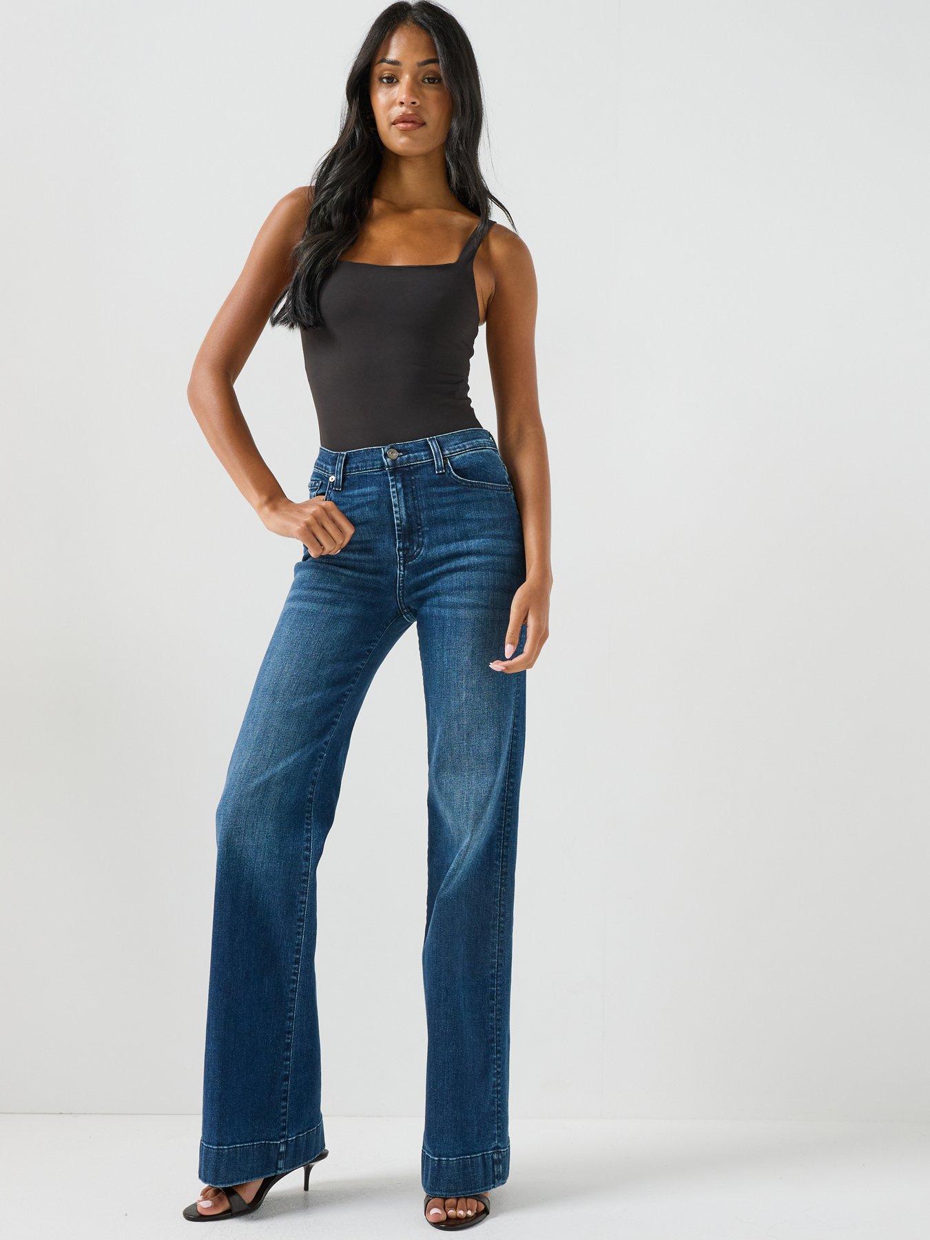 Image 5 of 6 of 7 FOR ALL MANKIND Modern Dojo Jeans - Blue
