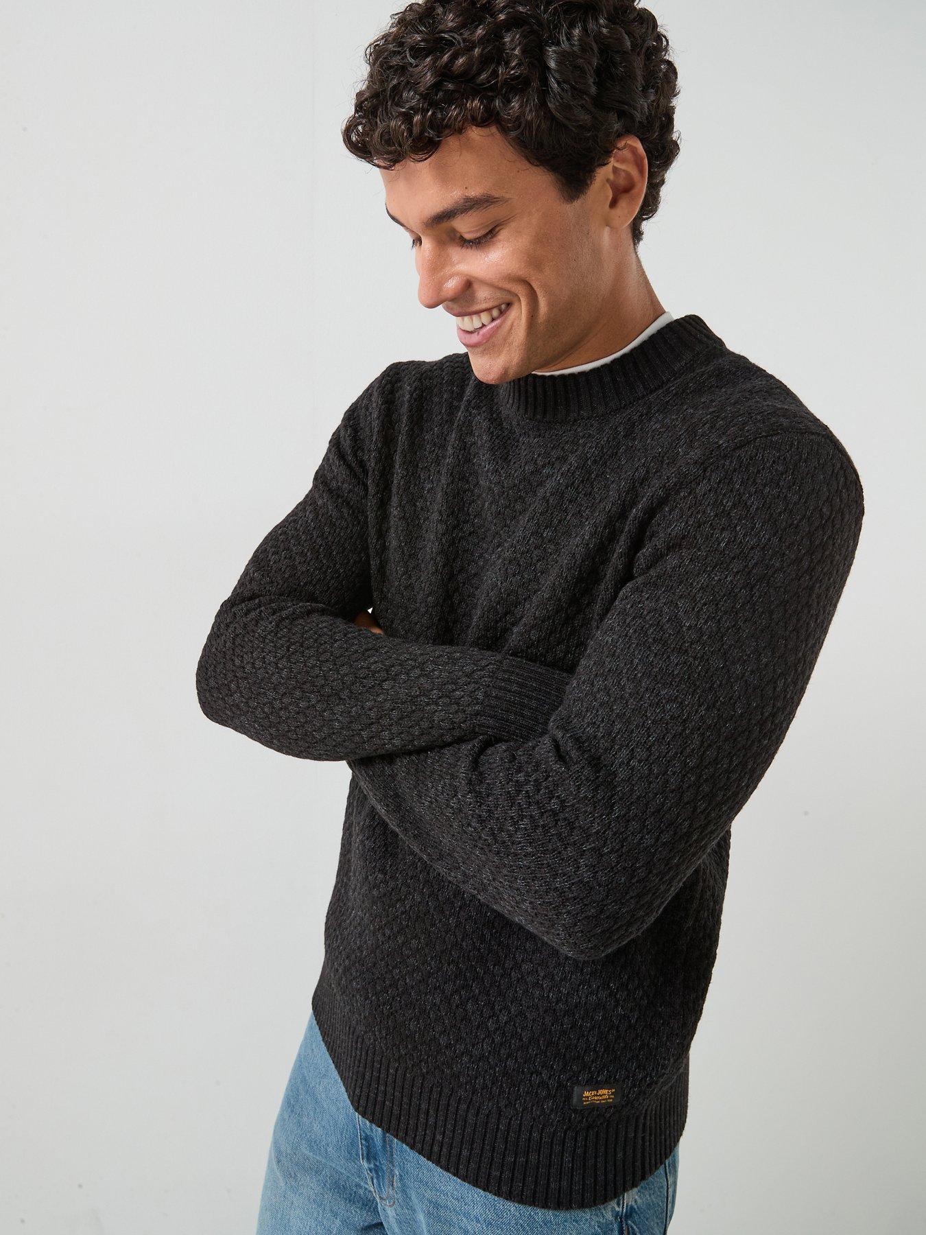 Image 1 of 6 of Jack & Jones Jack &amp; Jones Blake Knitted Jumper